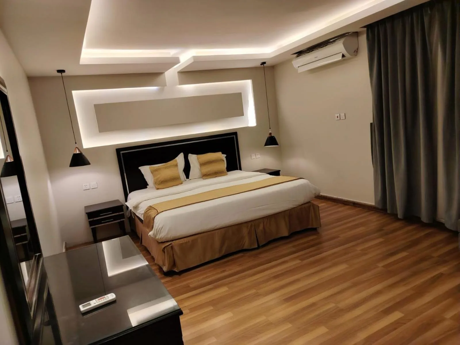 Bed in فيجن للشقق المخدومة ــ اقتصادي