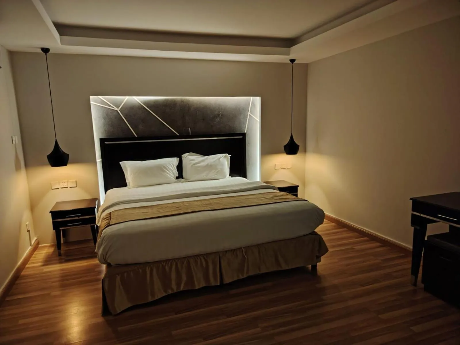 Bed in فيجن للشقق المخدومة ــ اقتصادي