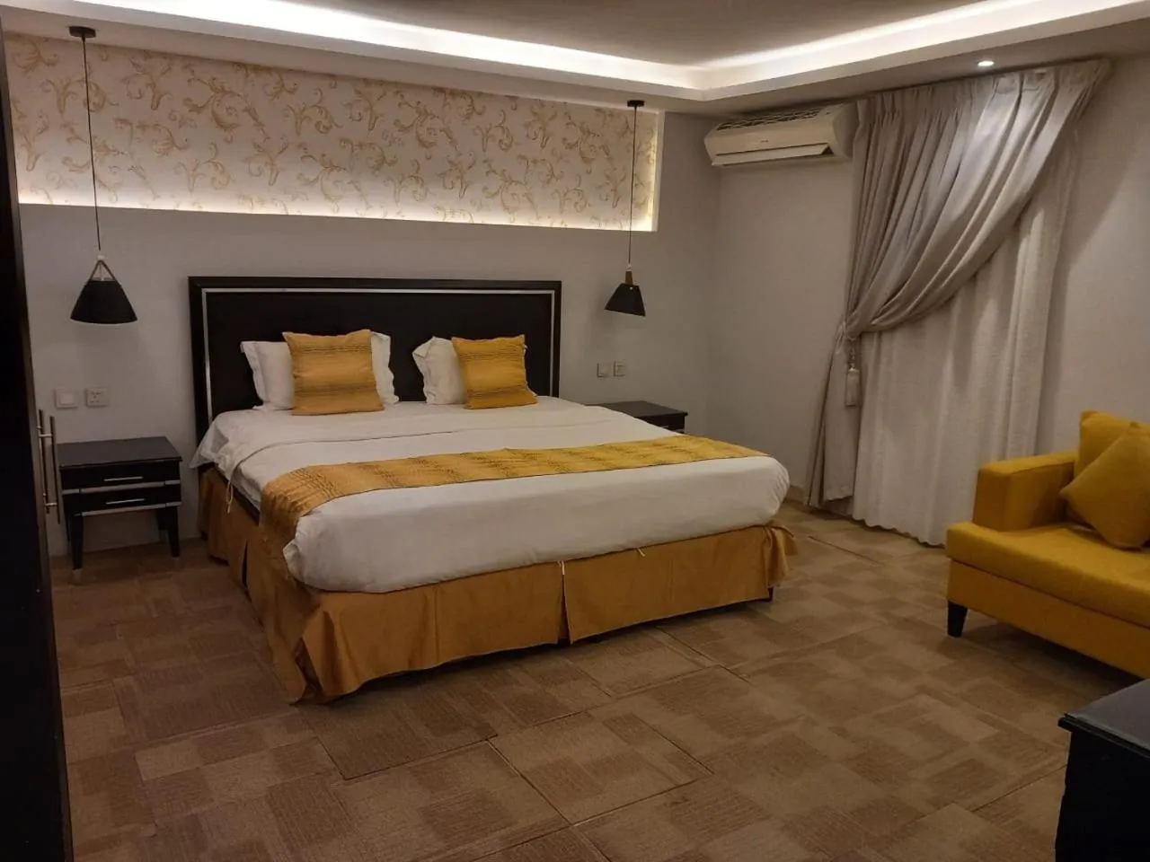 Bed in فيجن للشقق المخدومة ــ اقتصادي