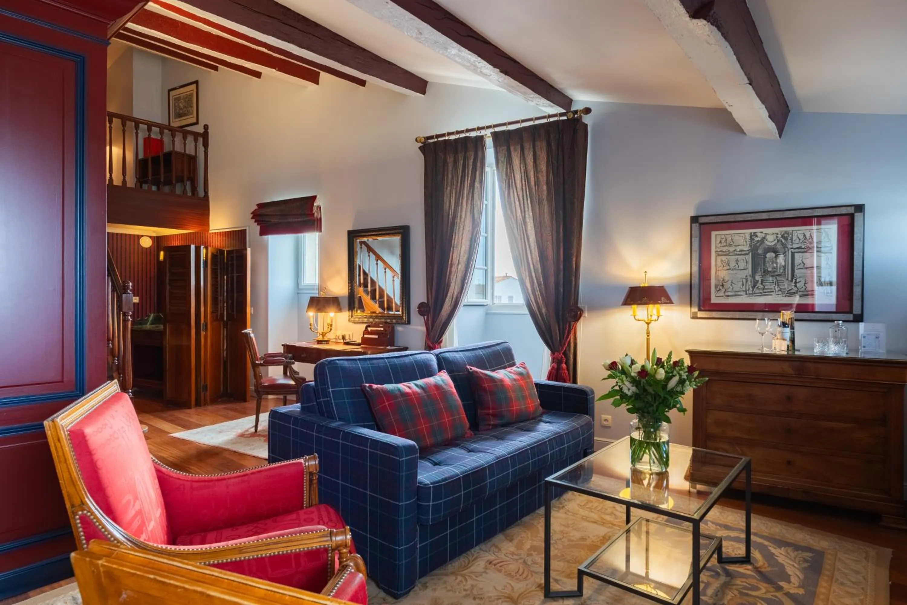 Living room in Hôtel de Toiras
