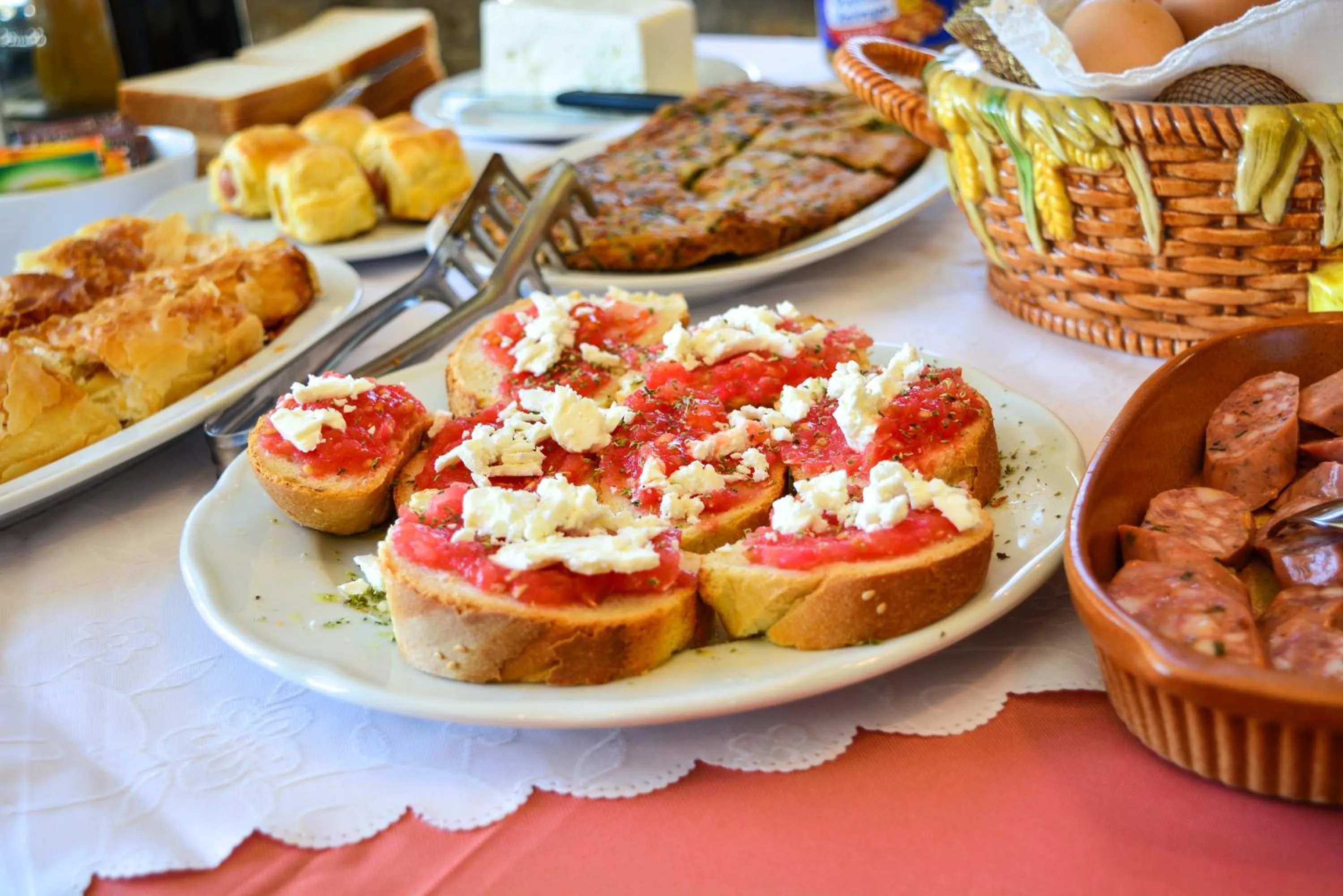 Breakfast in Karyatis Resort