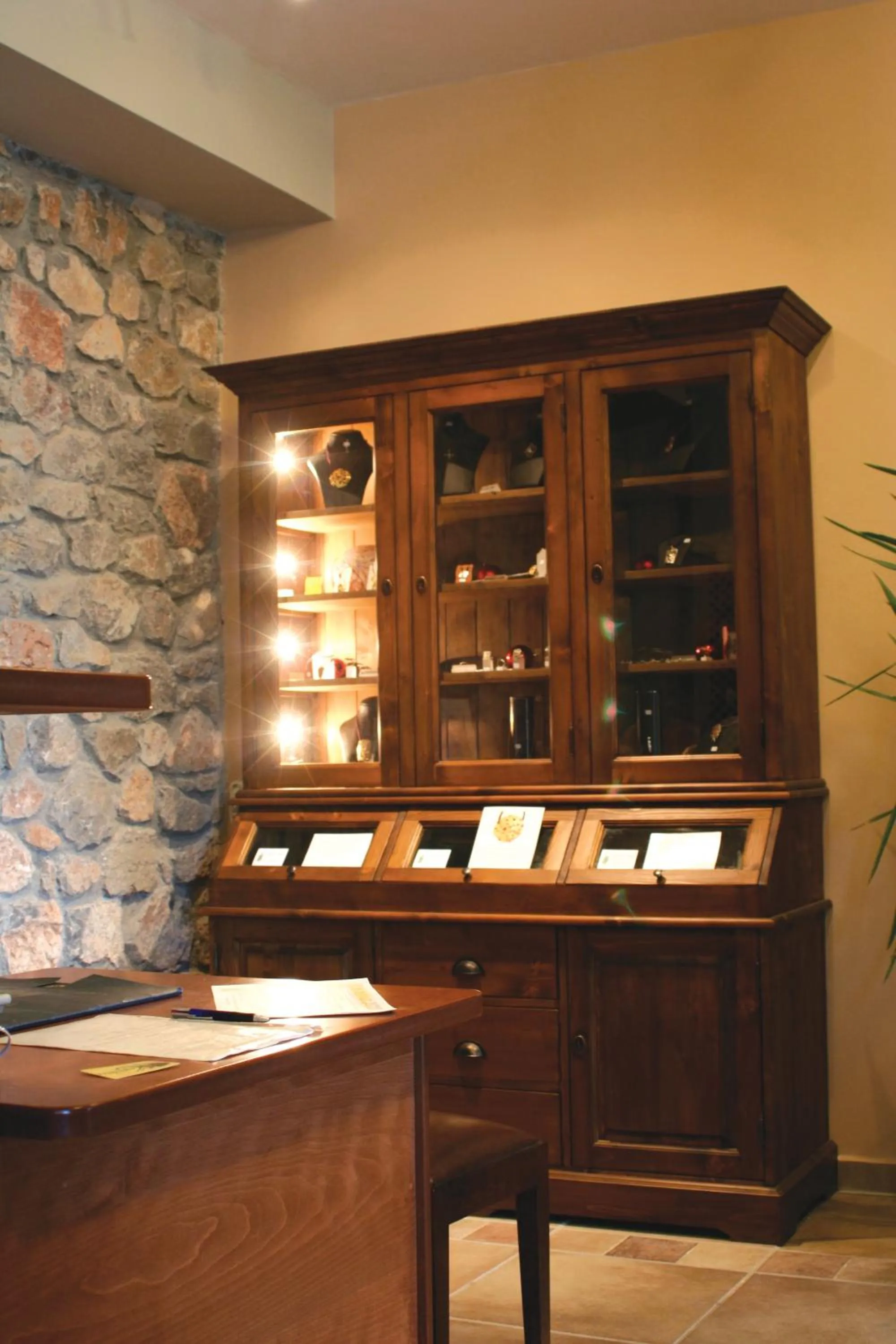 Lobby or reception in Karyatis Resort