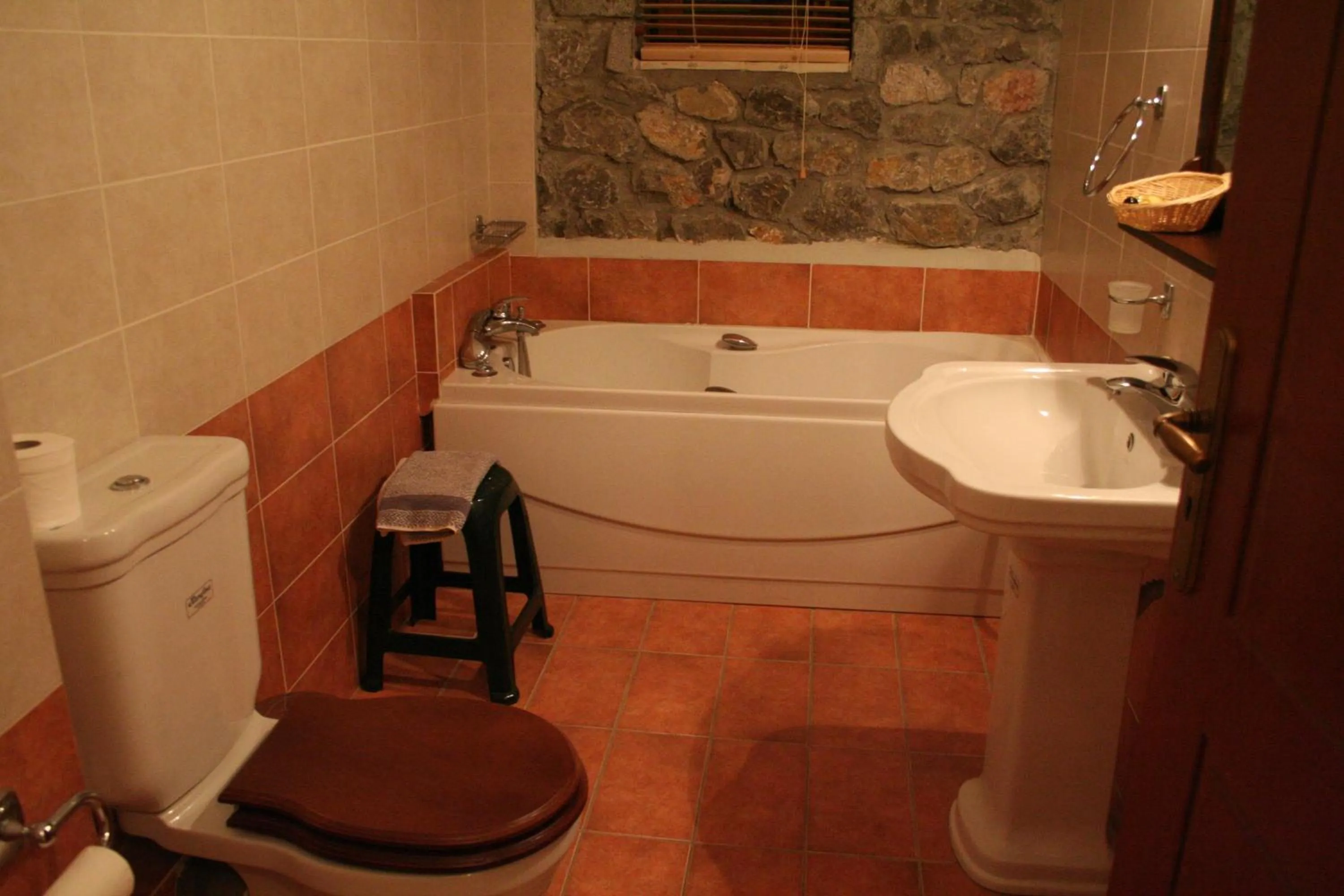 Bathroom in Karyatis Resort