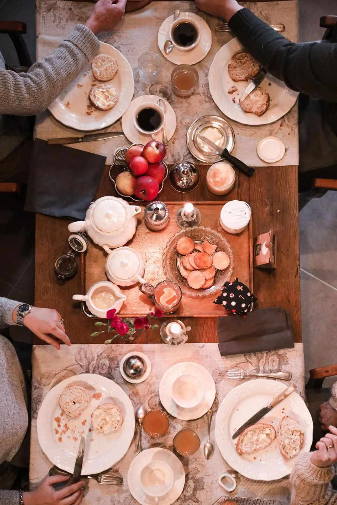Breakfast in Les Chambres du Chat