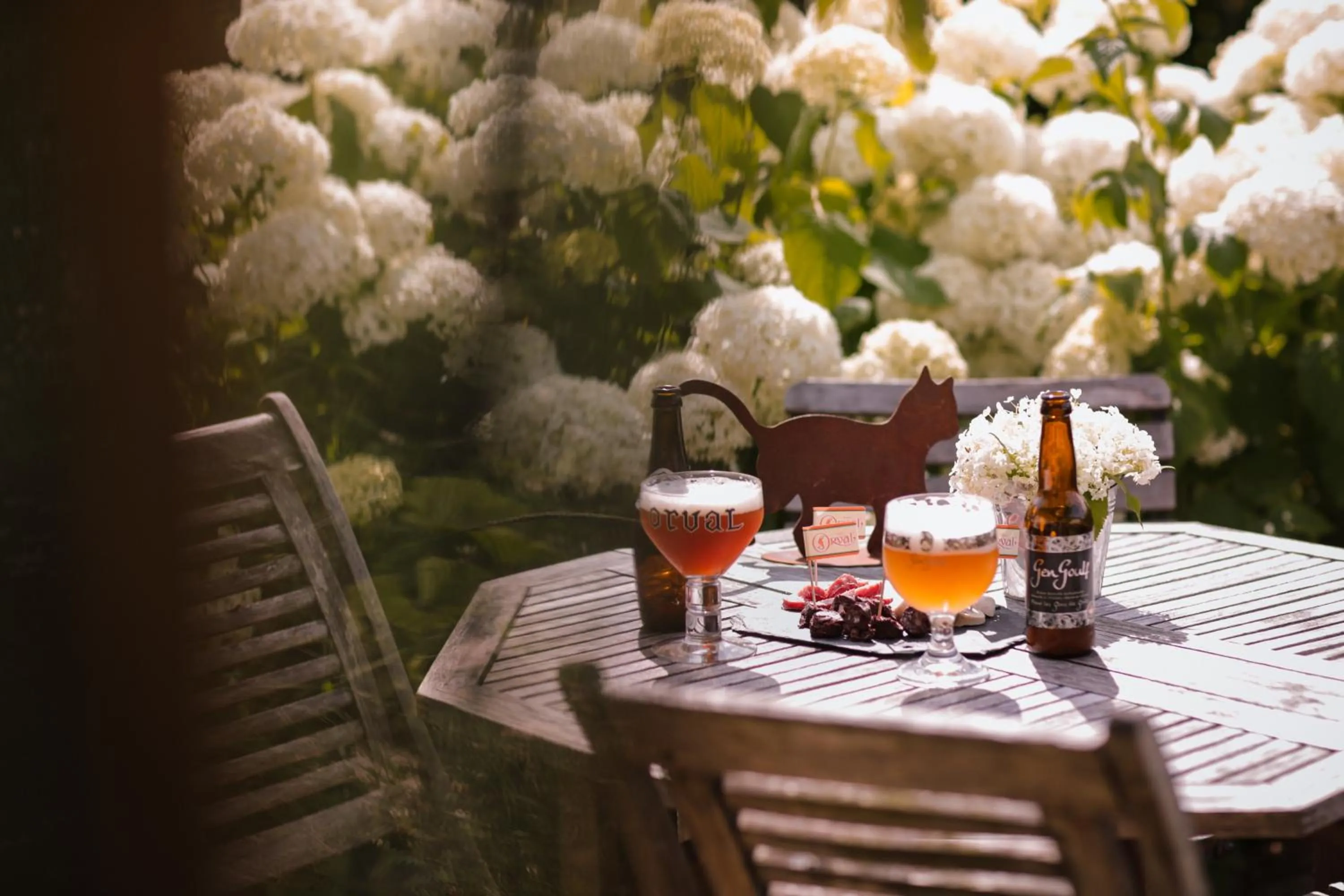 Patio in Les Chambres du Chat