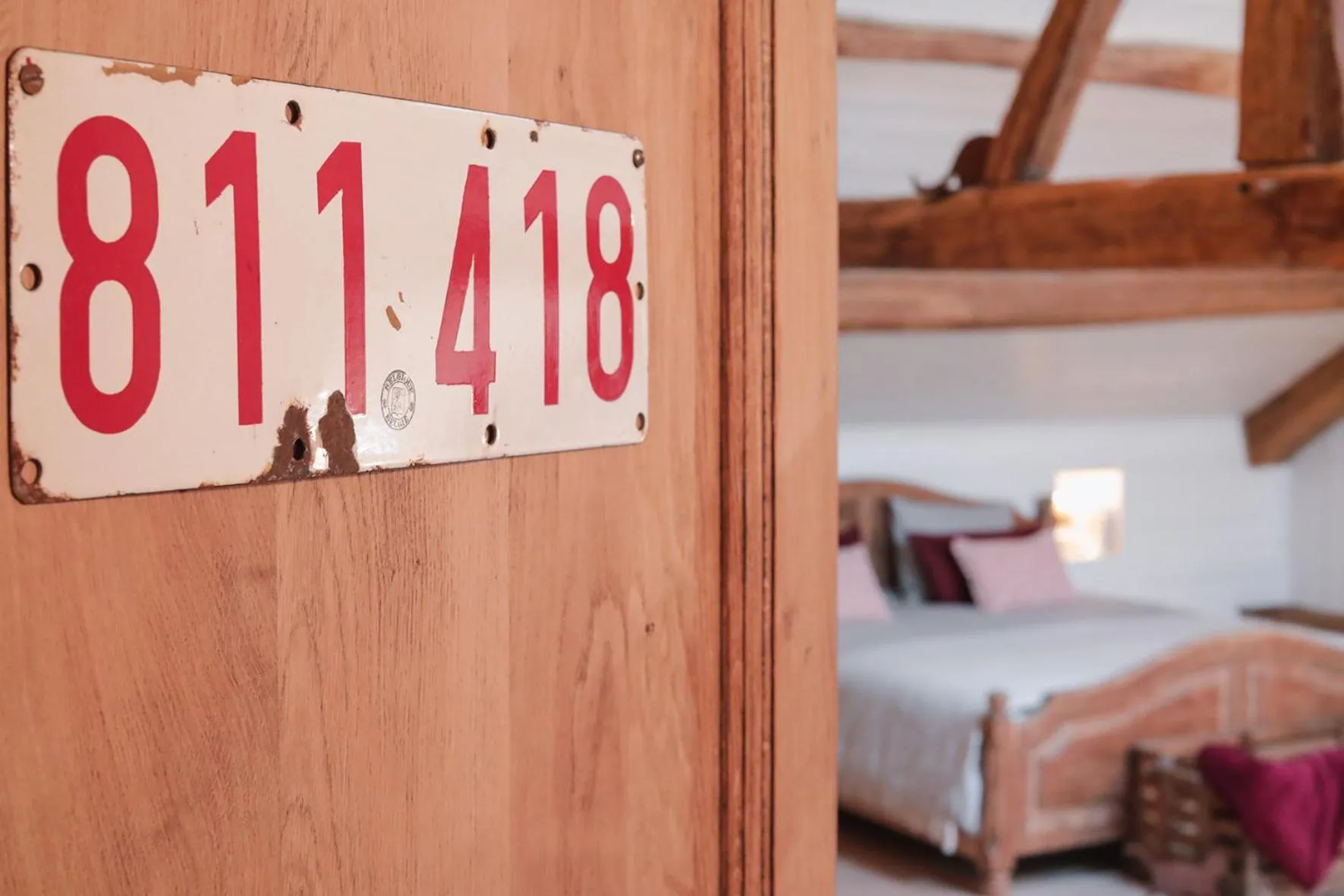 Bedroom, Bed in Les Chambres du Chat