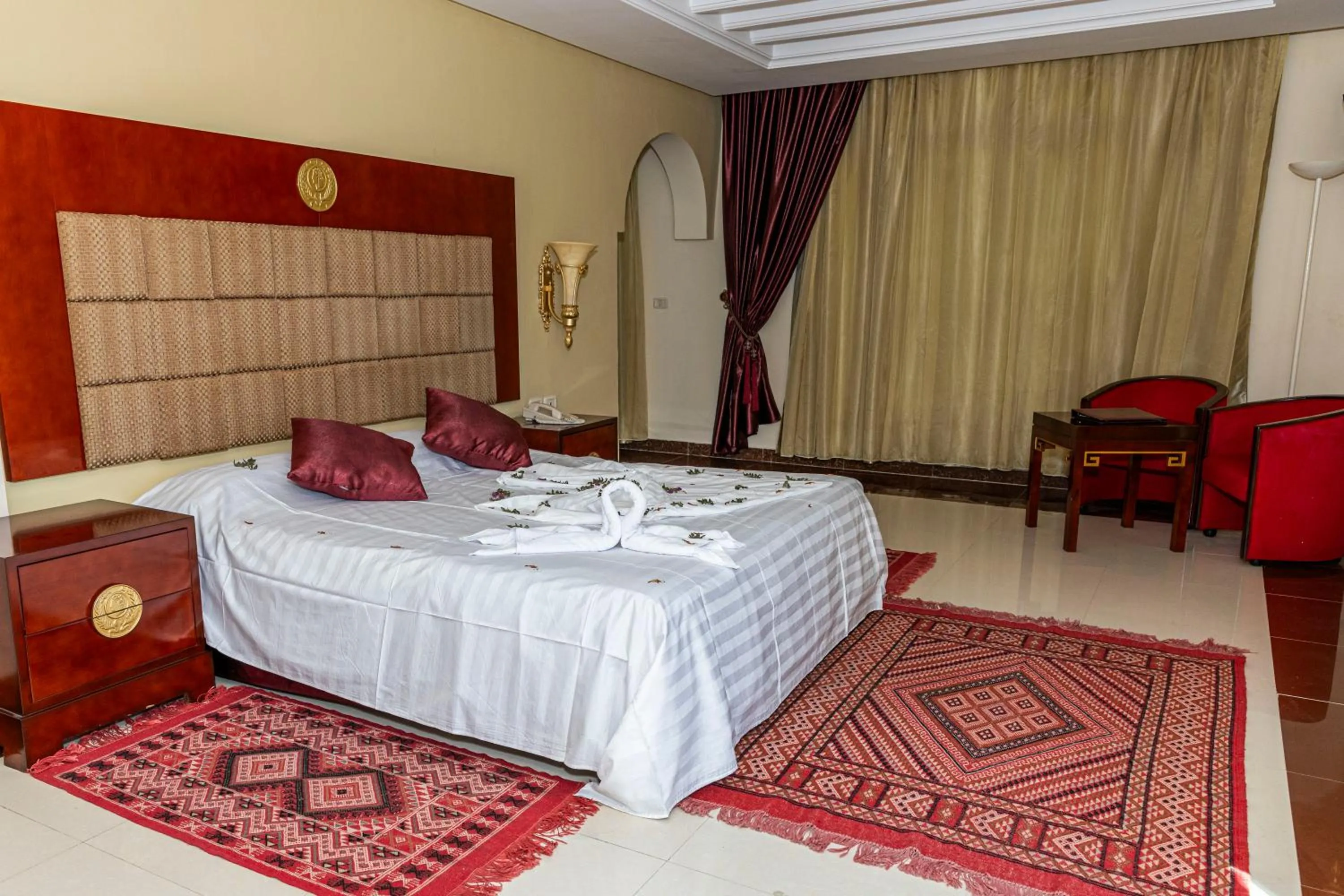 Bed in César Palace Sousse