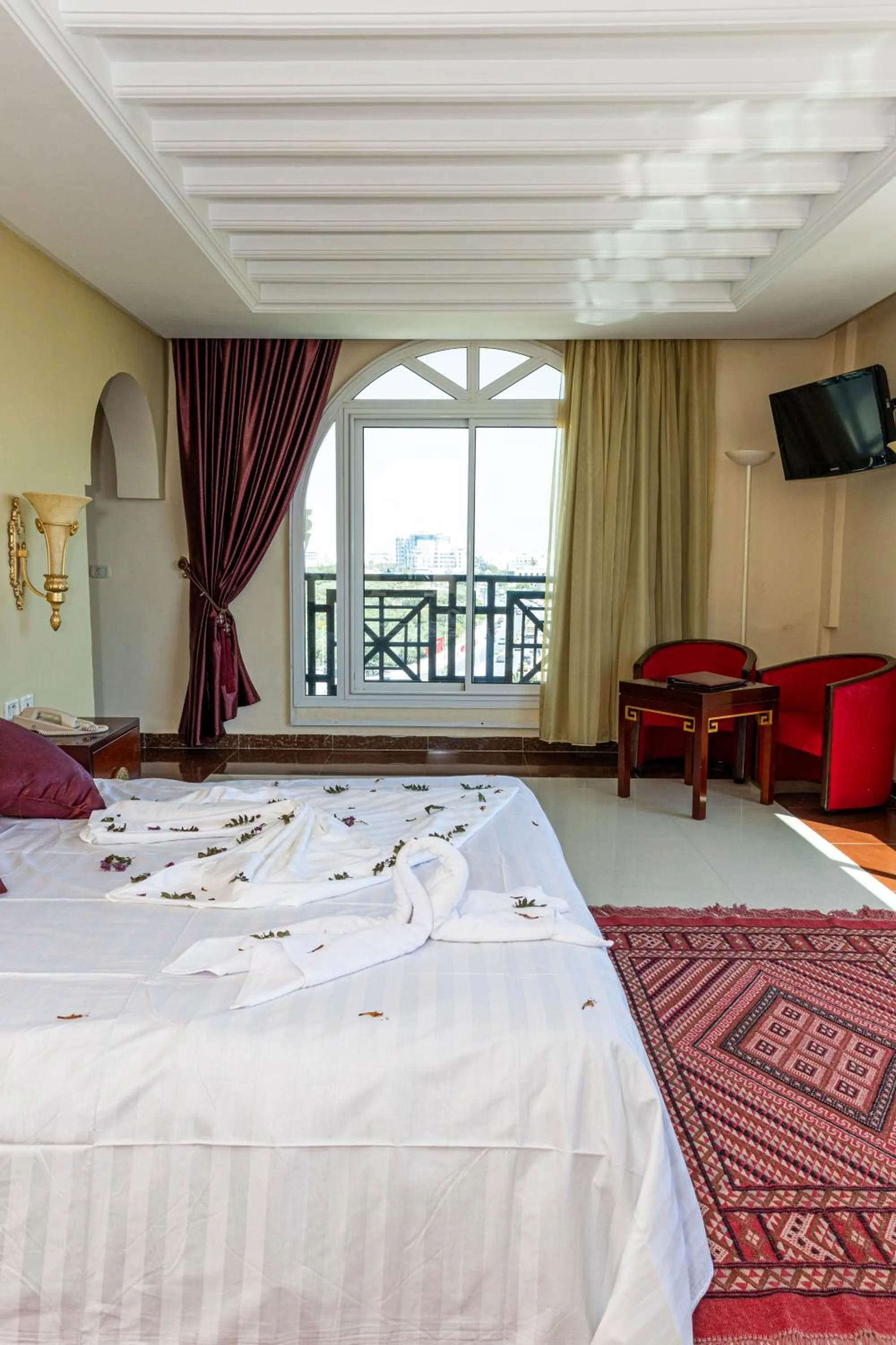 Bed in César Palace Sousse