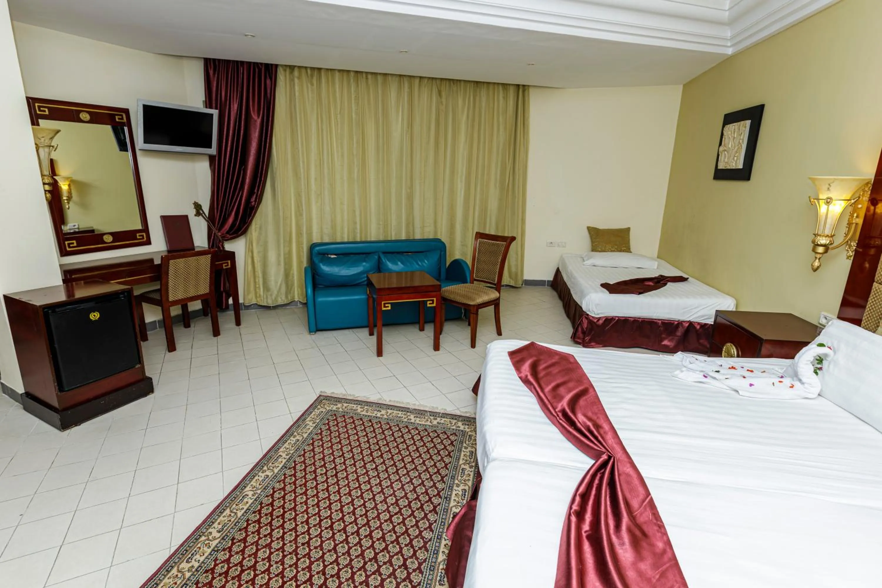 Bed in César Palace Sousse