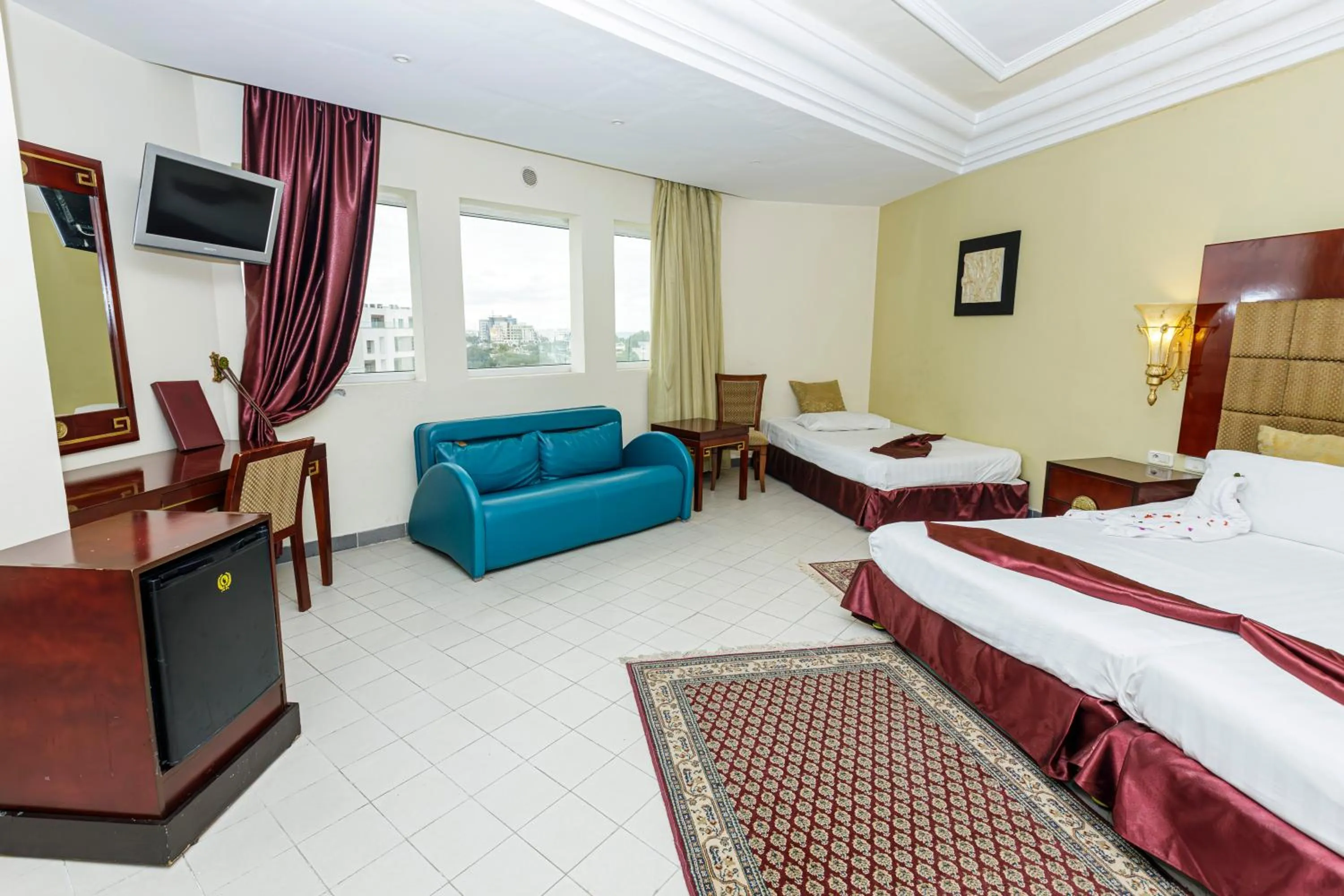 Bed in César Palace Sousse