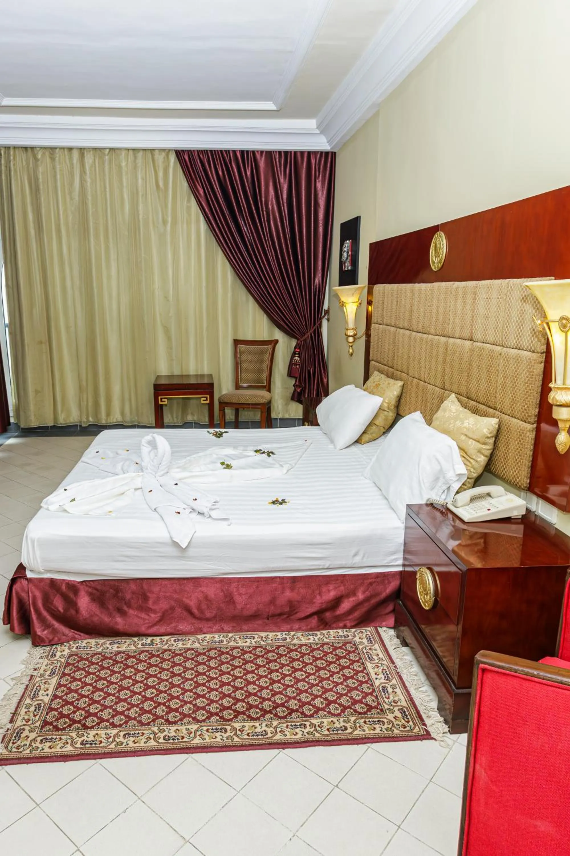 Bed in César Palace Sousse