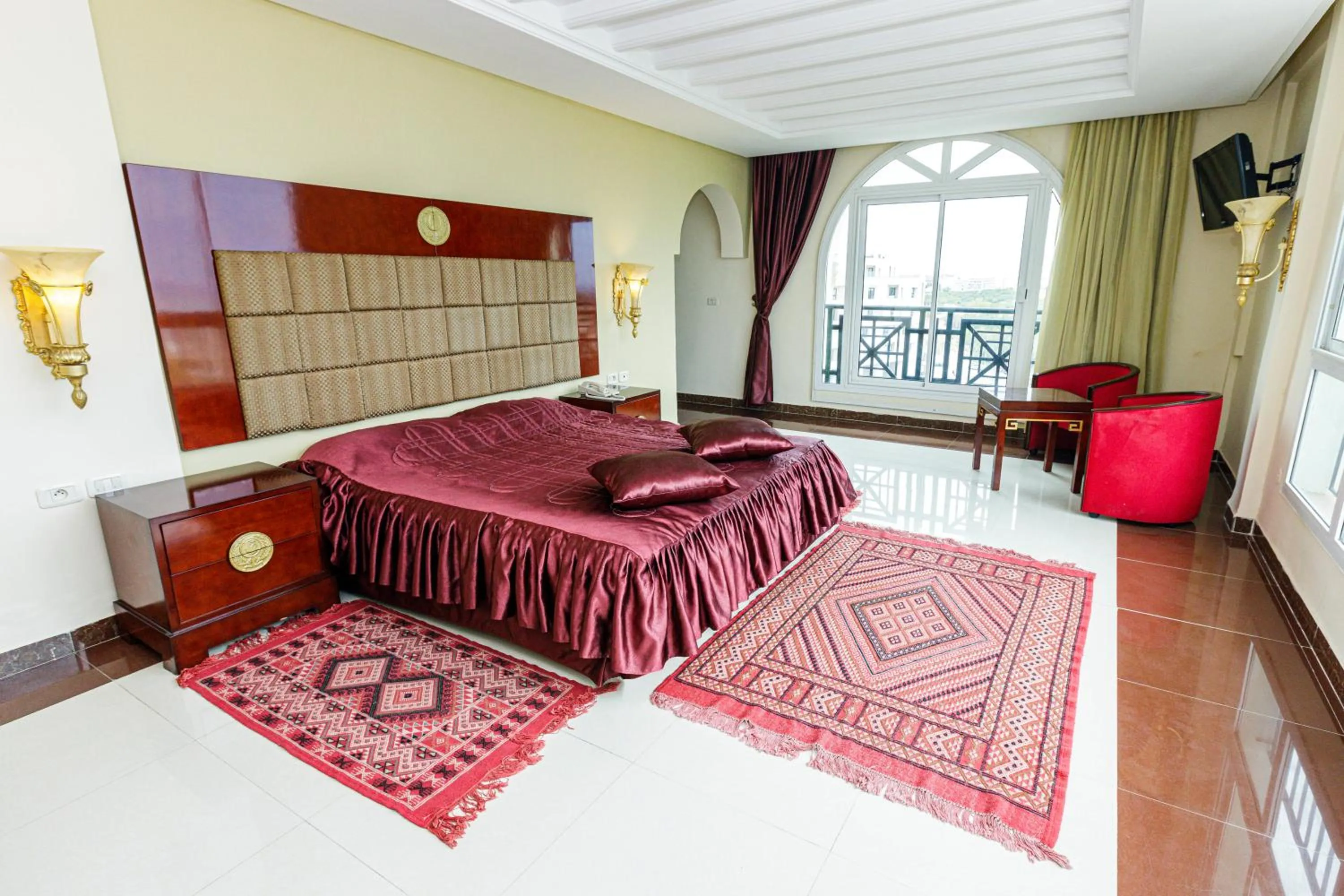 Bed in César Palace Sousse
