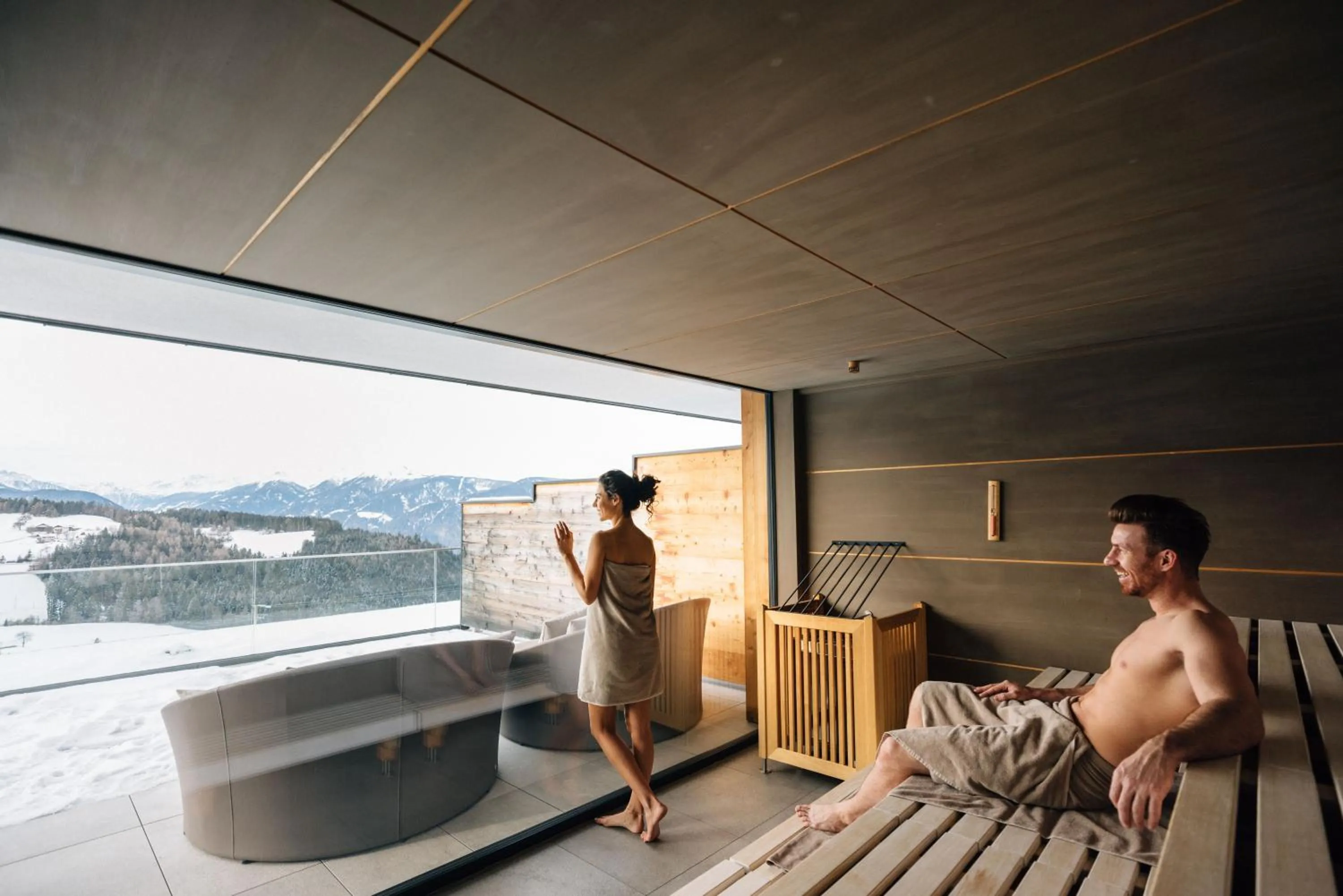 Sauna in Hotel Avelina