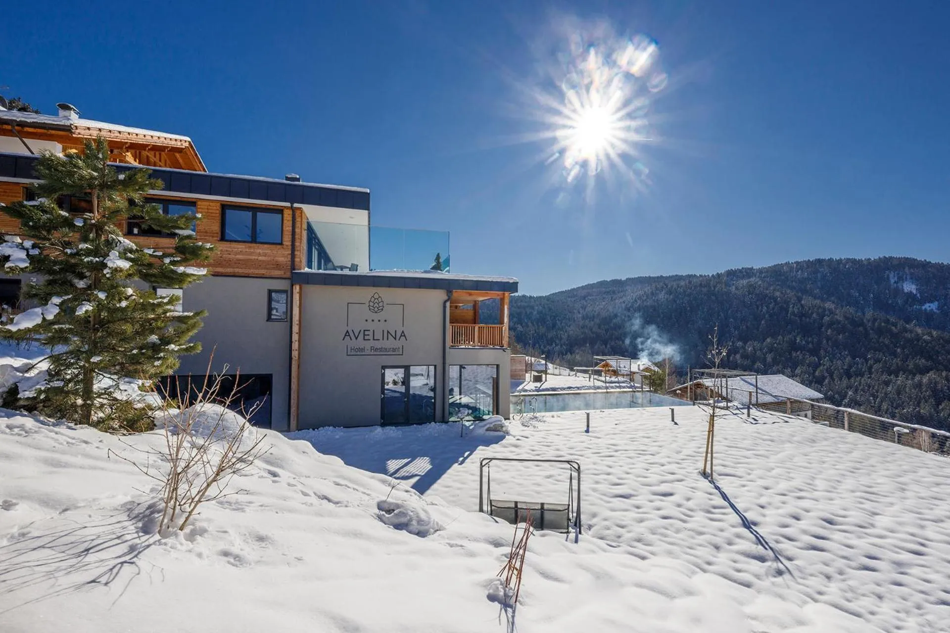 Property building in Hotel Avelina