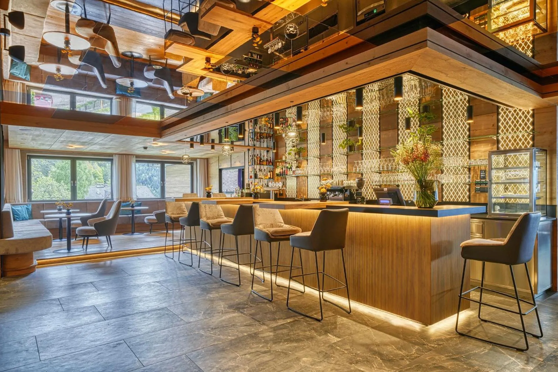 Lounge or bar in Hotel Avelina