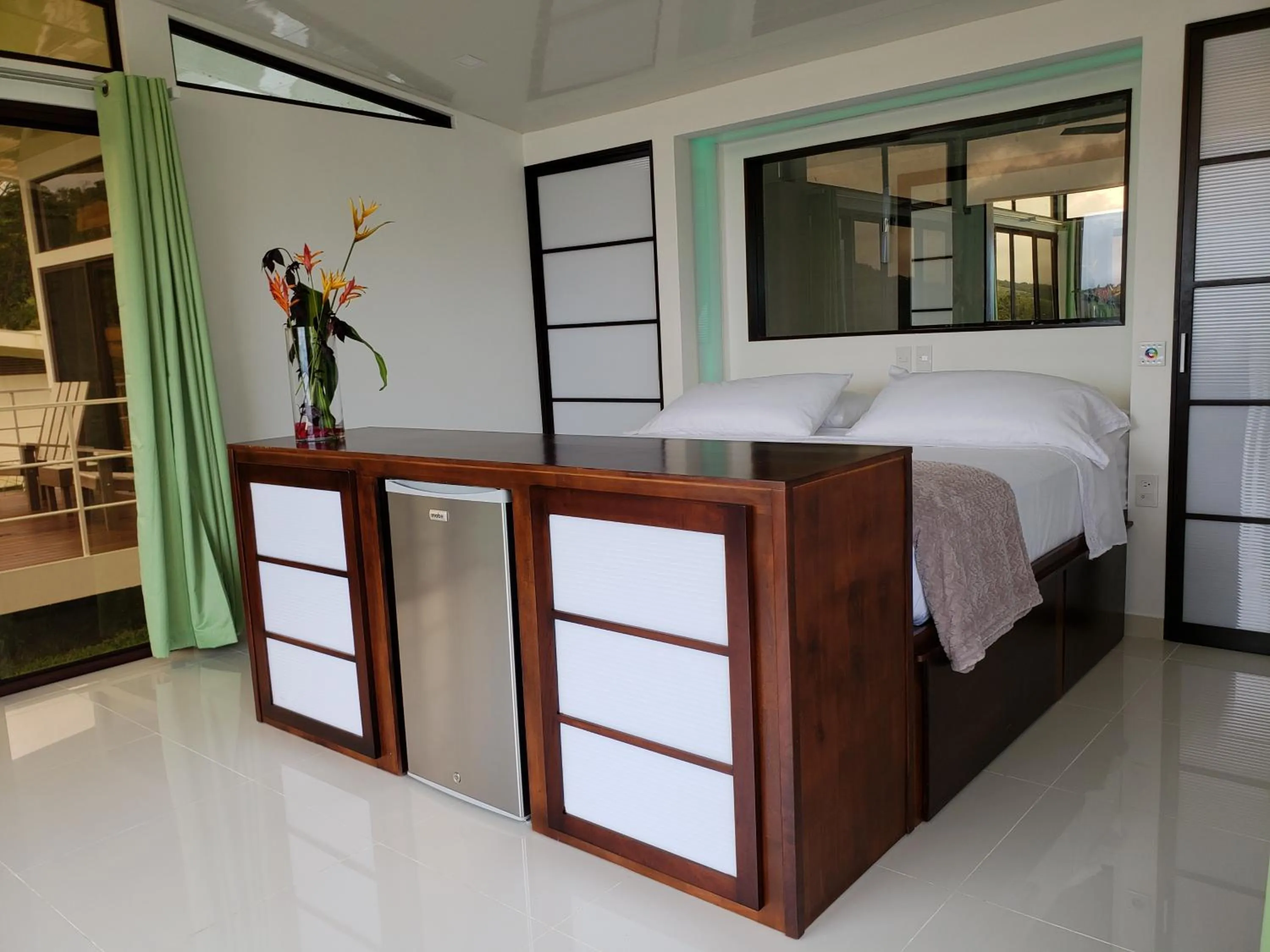 Bed in Hotel Laguna Arenal