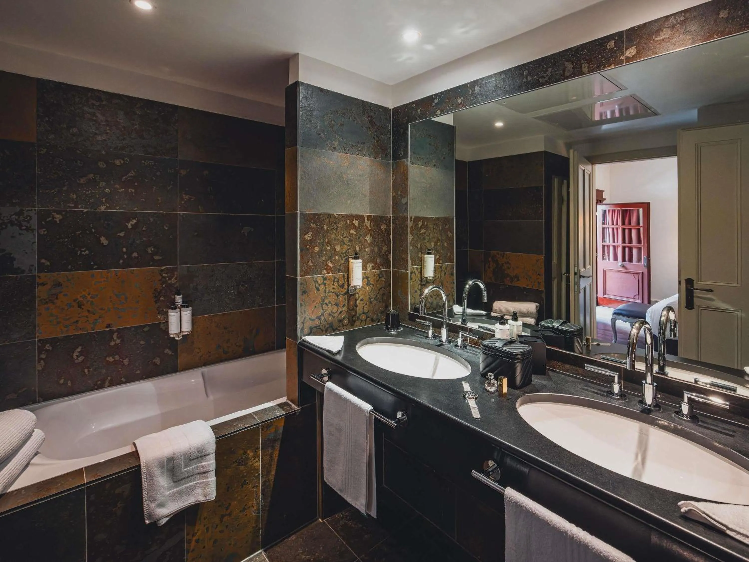 Bedroom in Cour du Corbeau Hotel Strasbourg - MGallery Collection