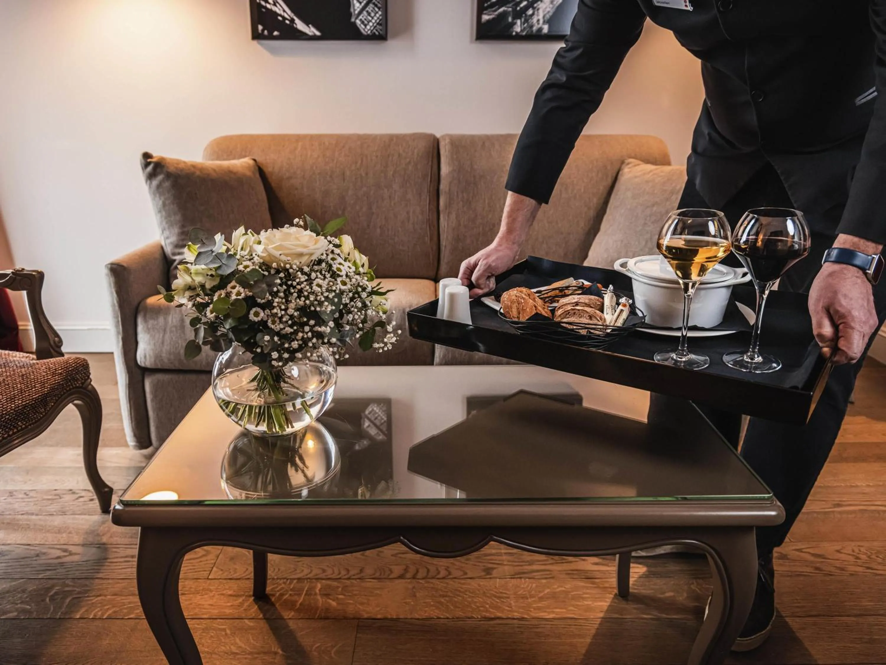 Bedroom in Cour du Corbeau Hotel Strasbourg - MGallery Collection