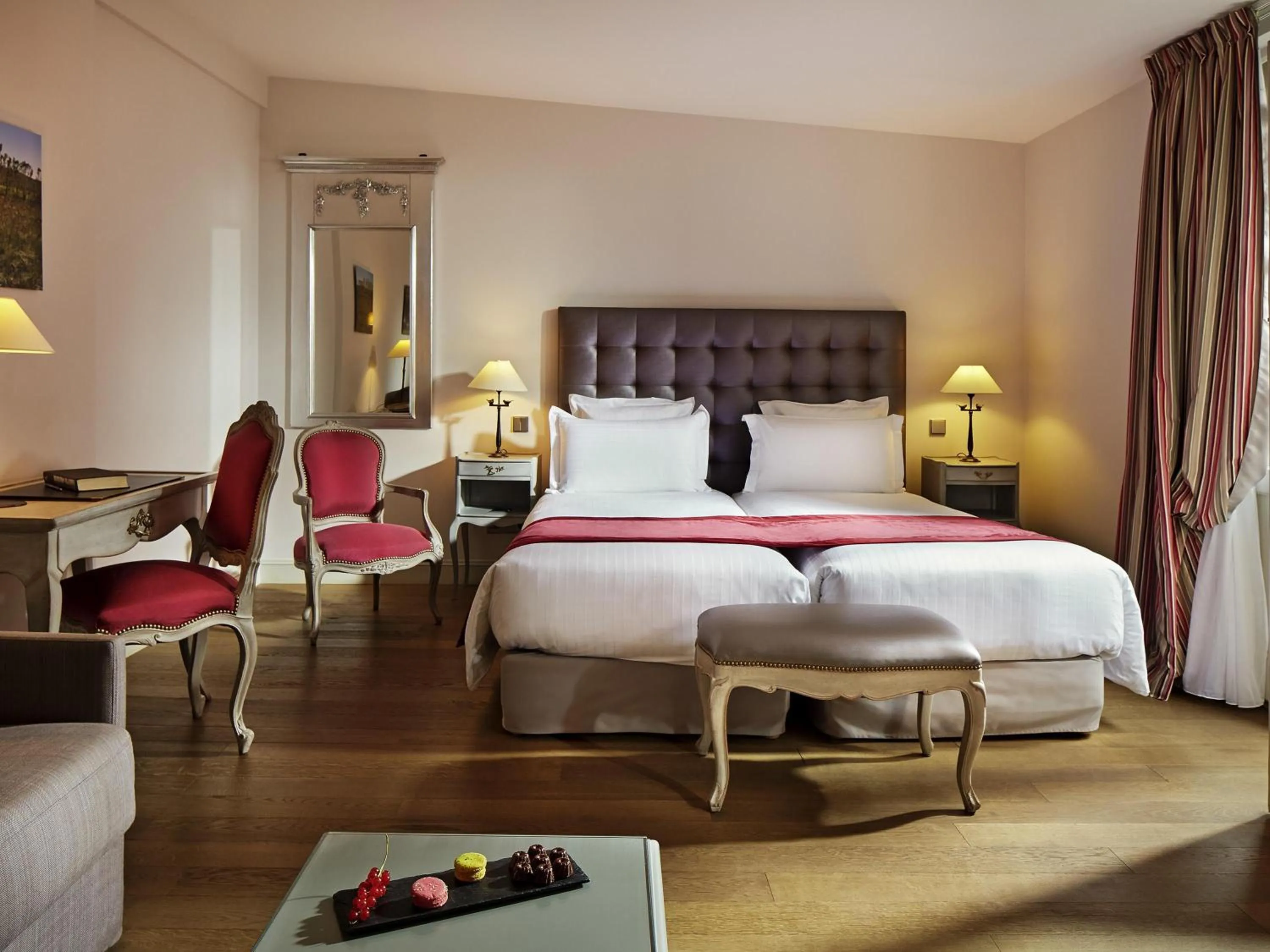 Bedroom, Bed in Cour du Corbeau Hotel Strasbourg - MGallery Collection