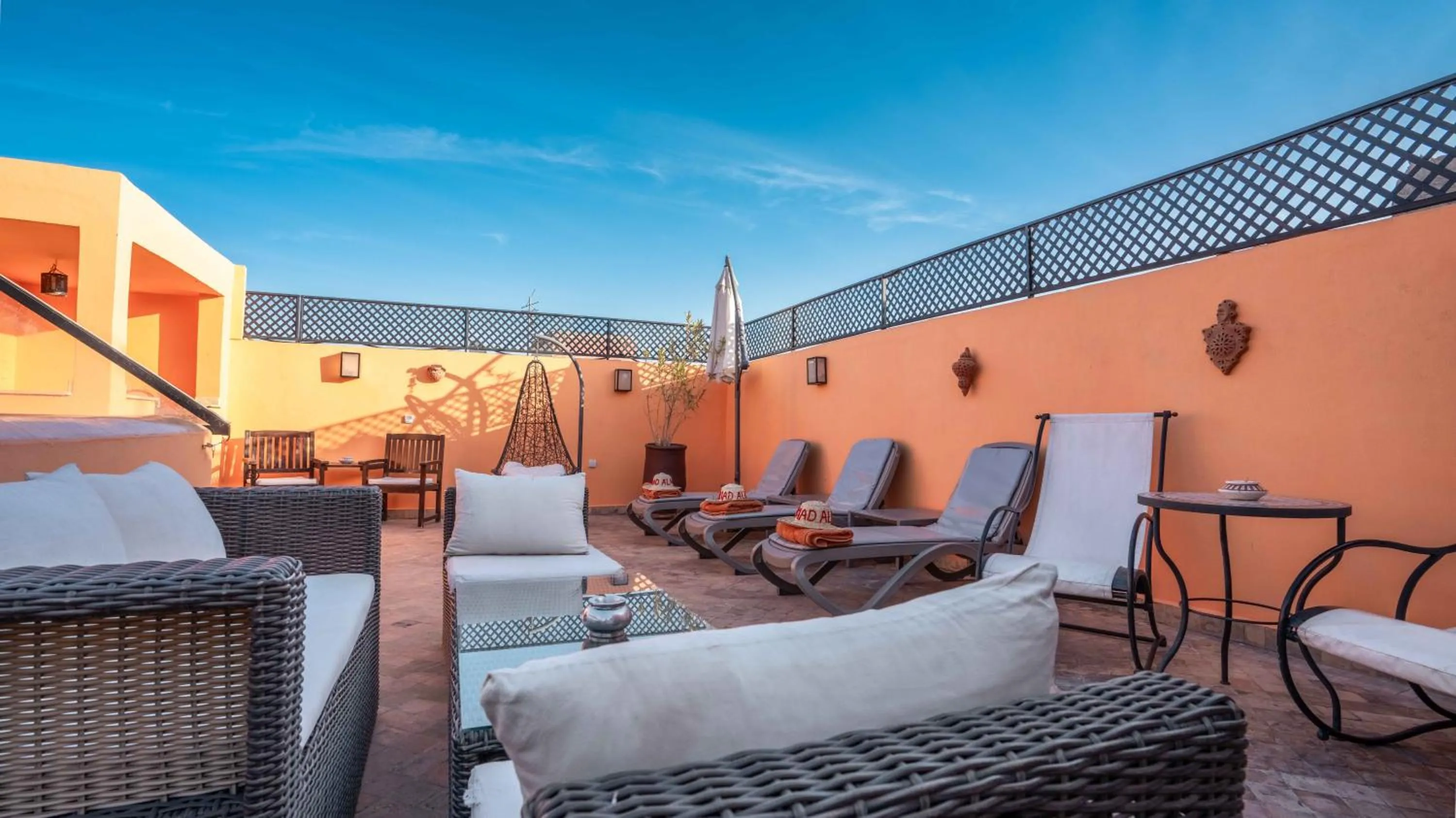 Balcony/Terrace in Riad Alaka