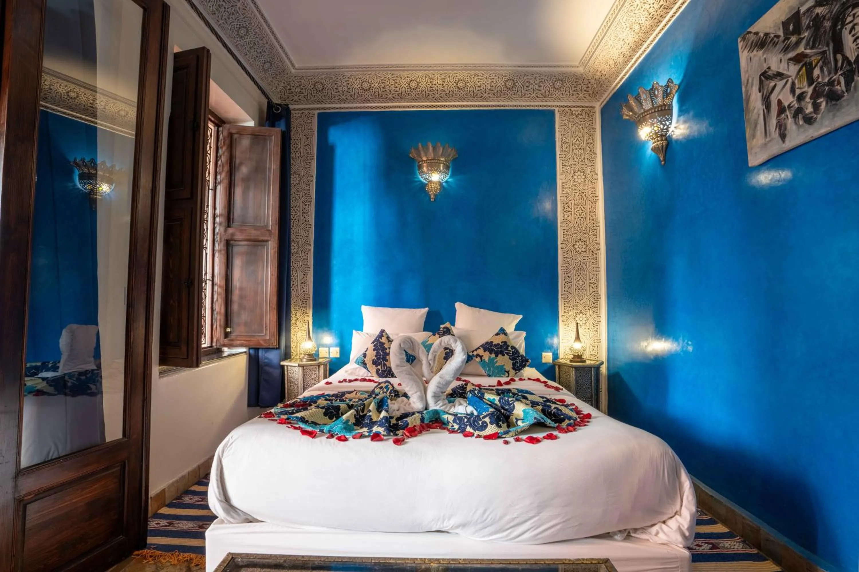 Bedroom, Bed in Riad Alaka