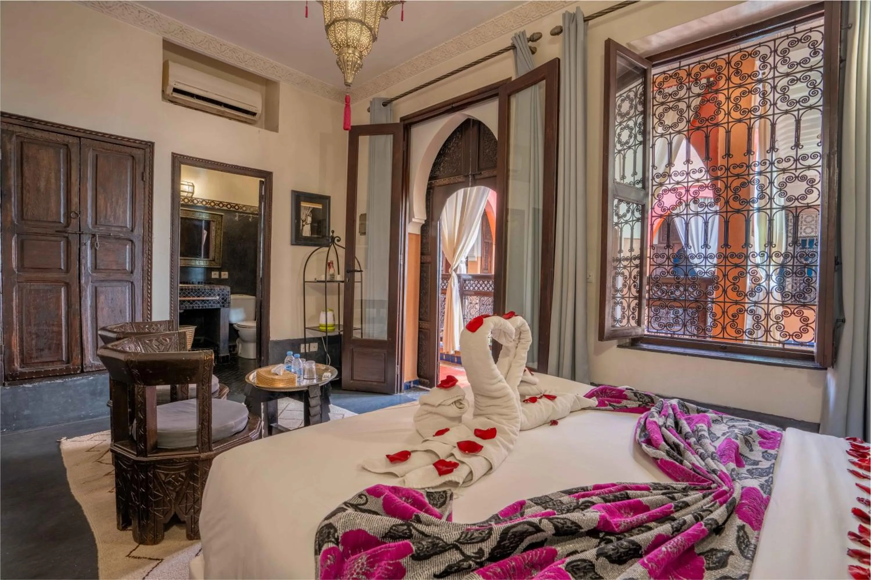 Bedroom, Bed in Riad Alaka