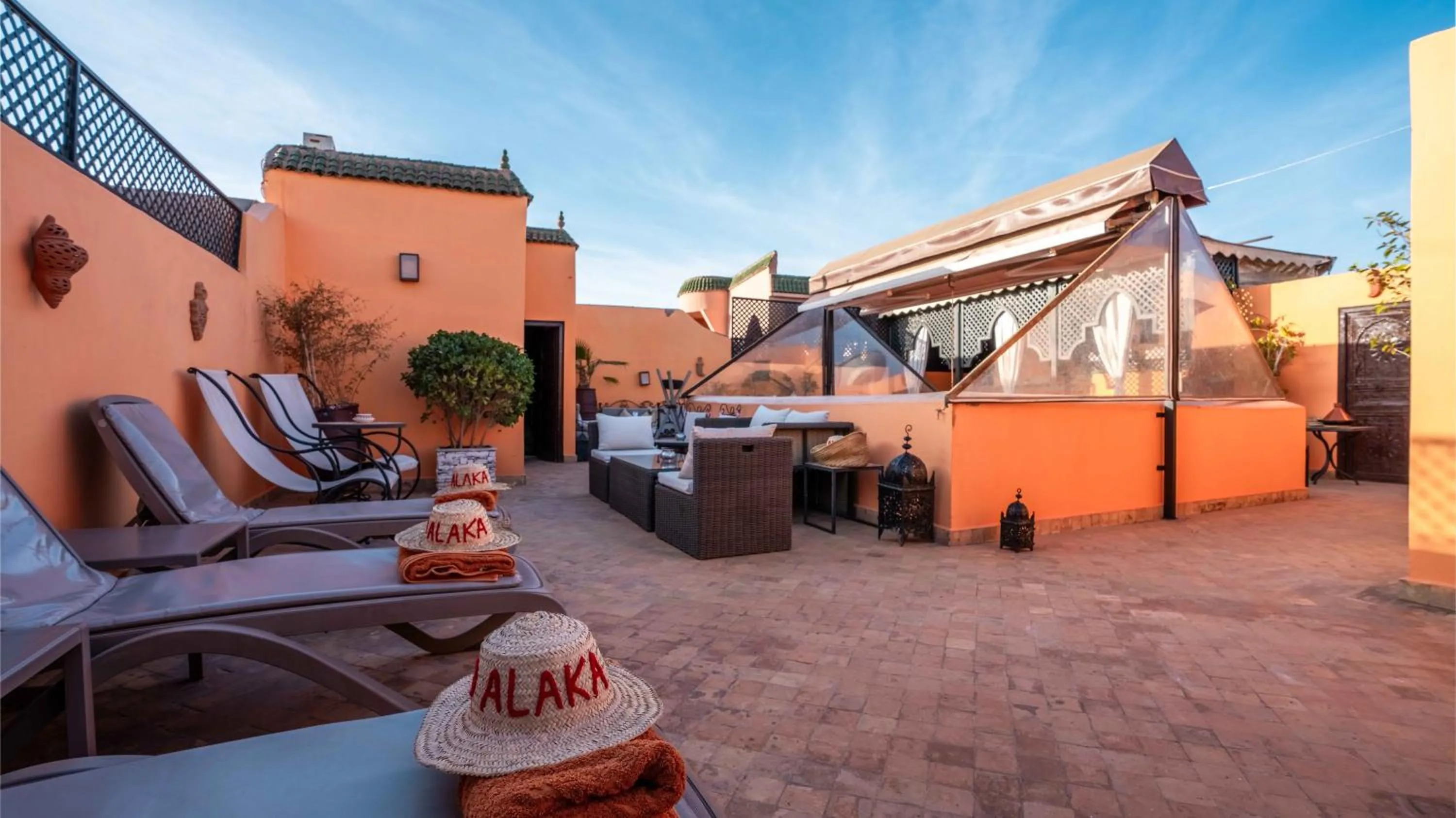 Balcony/Terrace in Riad Alaka
