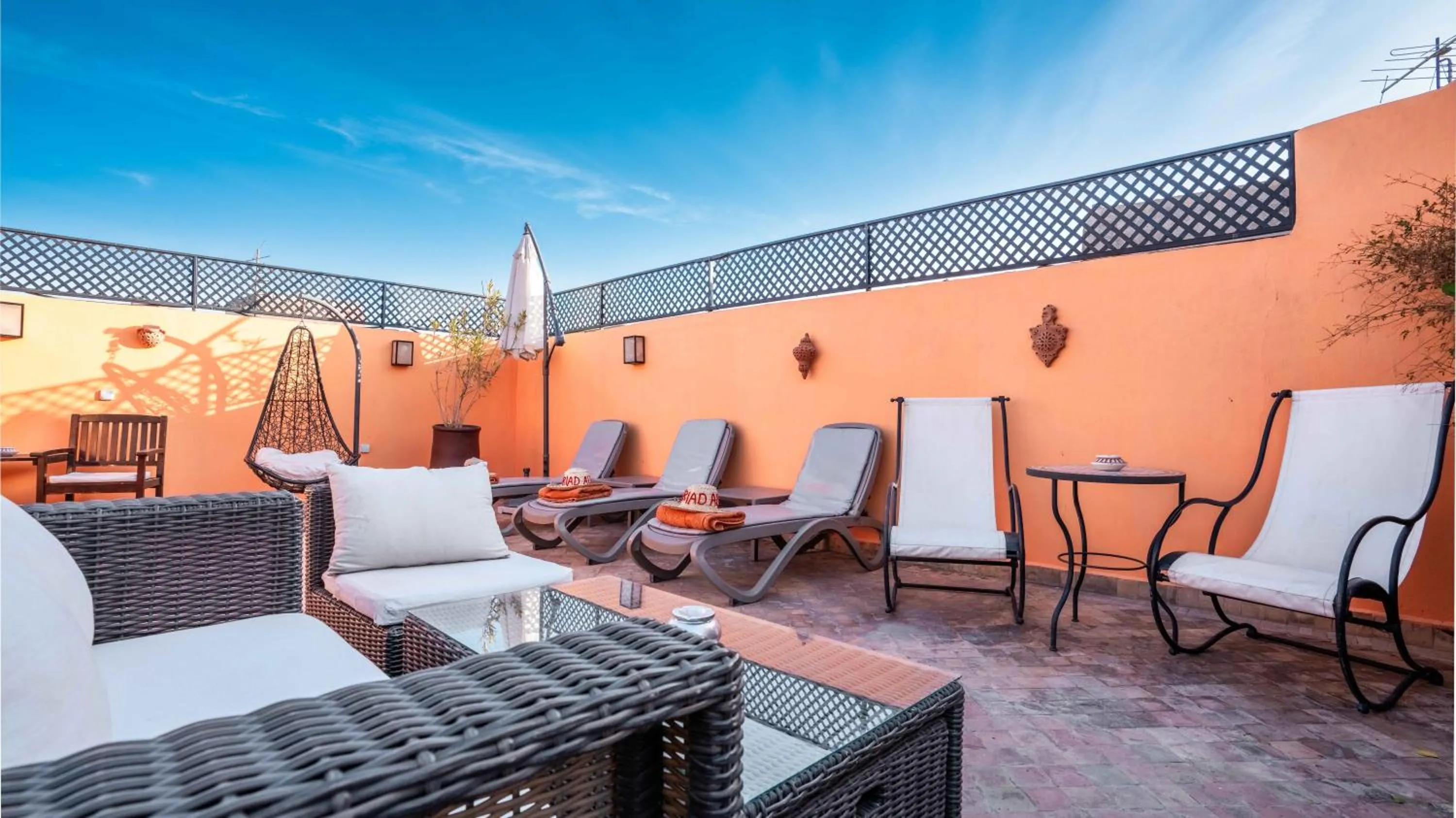 Balcony/Terrace in Riad Alaka