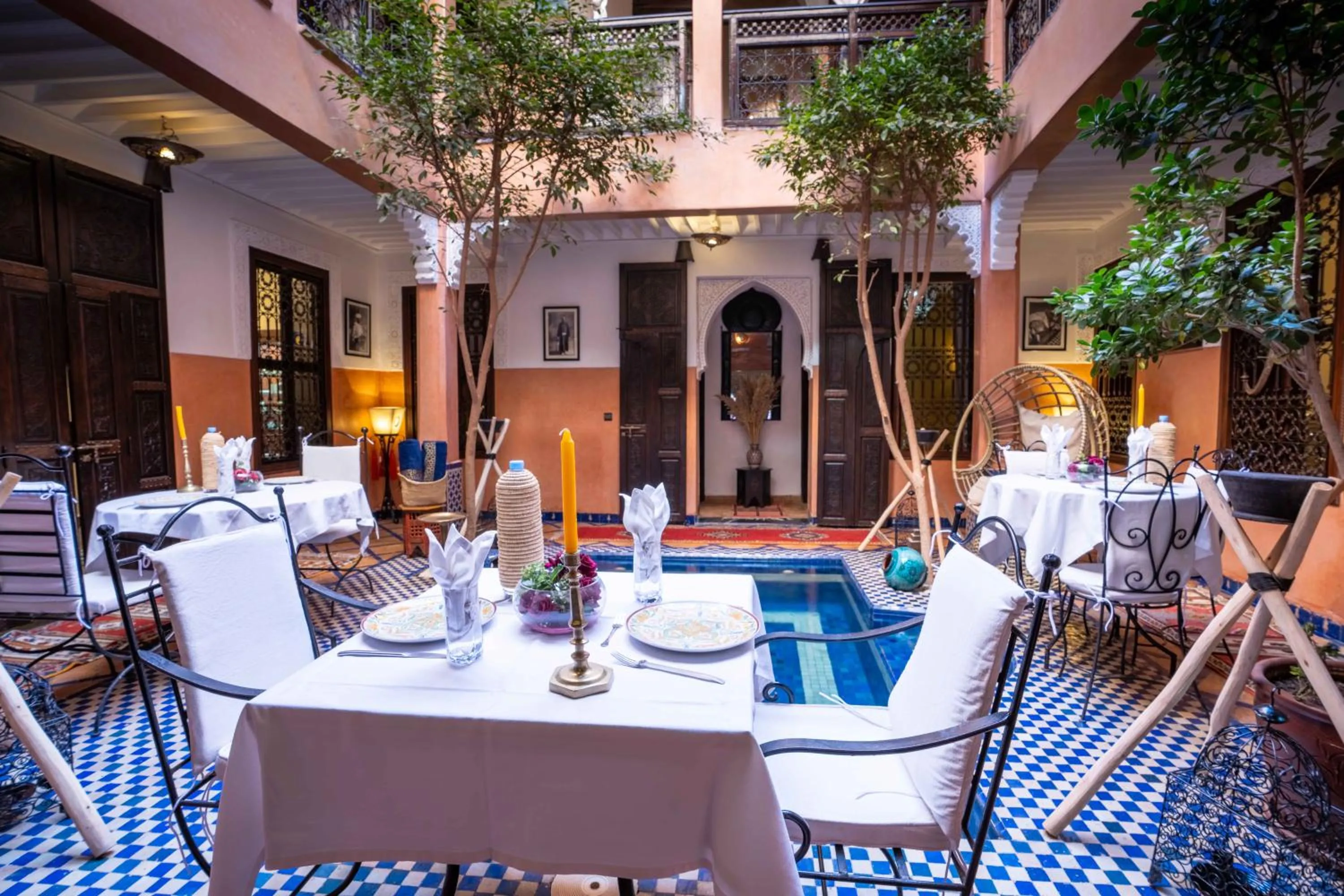 Patio in Riad Alaka
