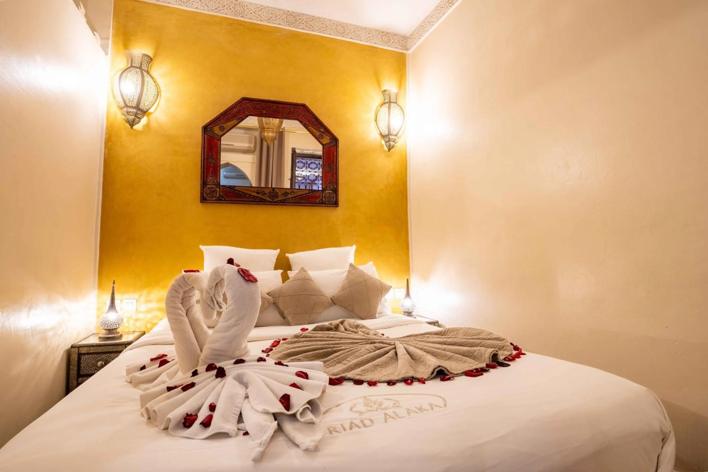 Bedroom, Bed in Riad Alaka