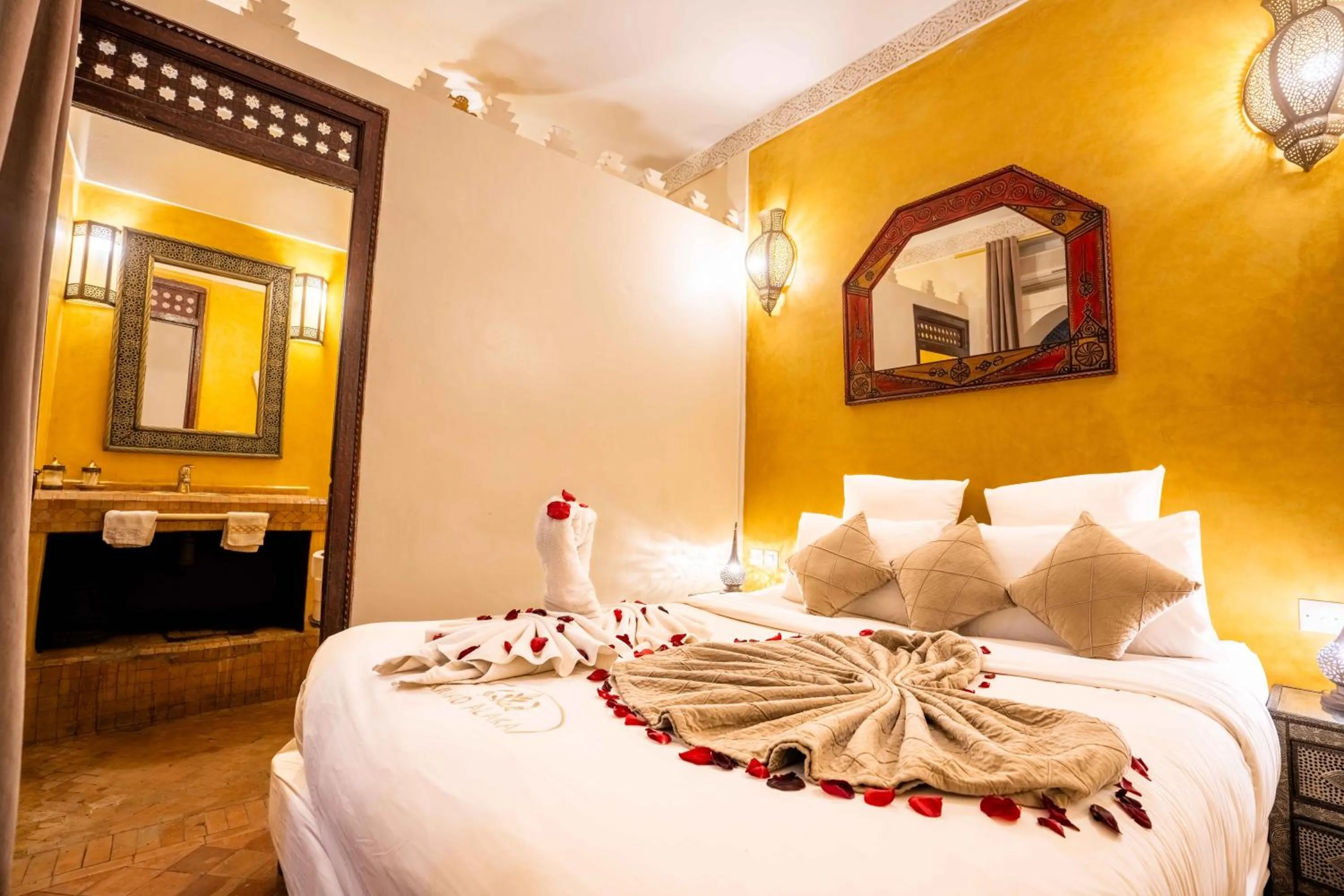 Bedroom, Bed in Riad Alaka