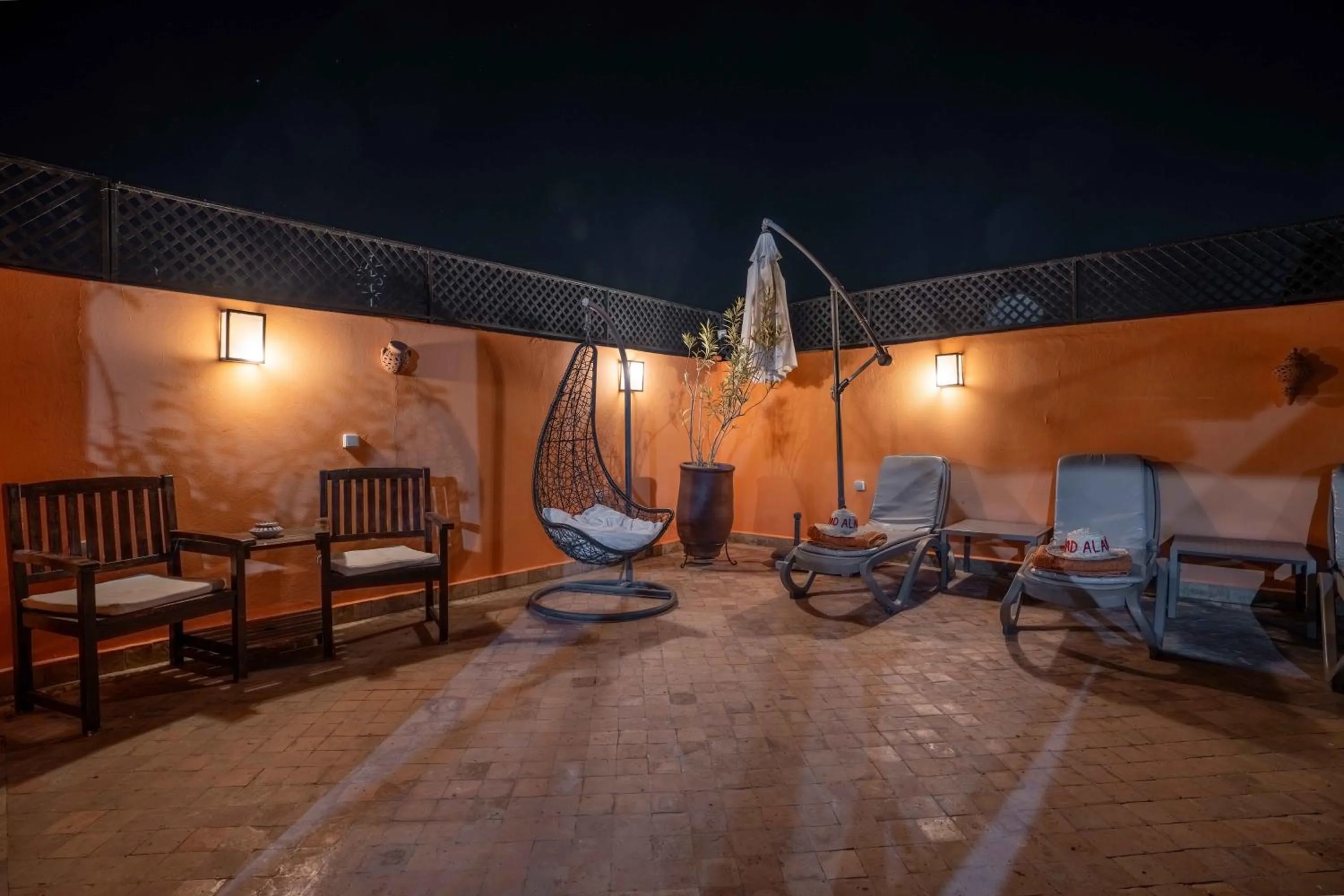 Patio in Riad Alaka