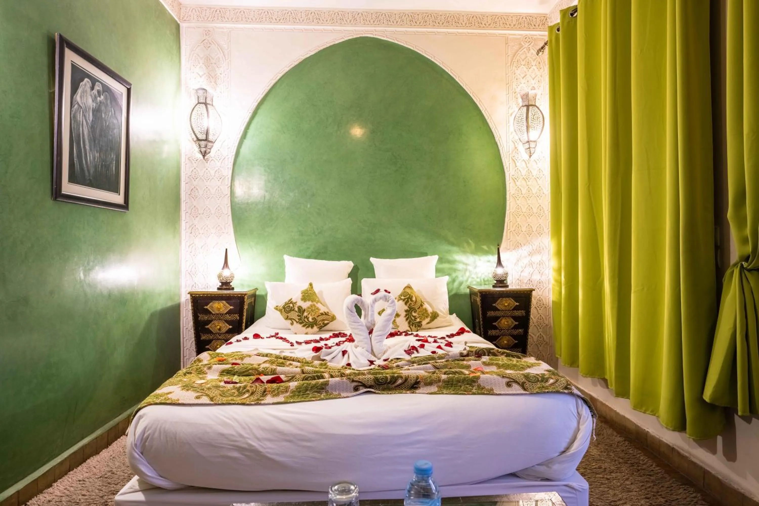 Bed in Riad Alaka