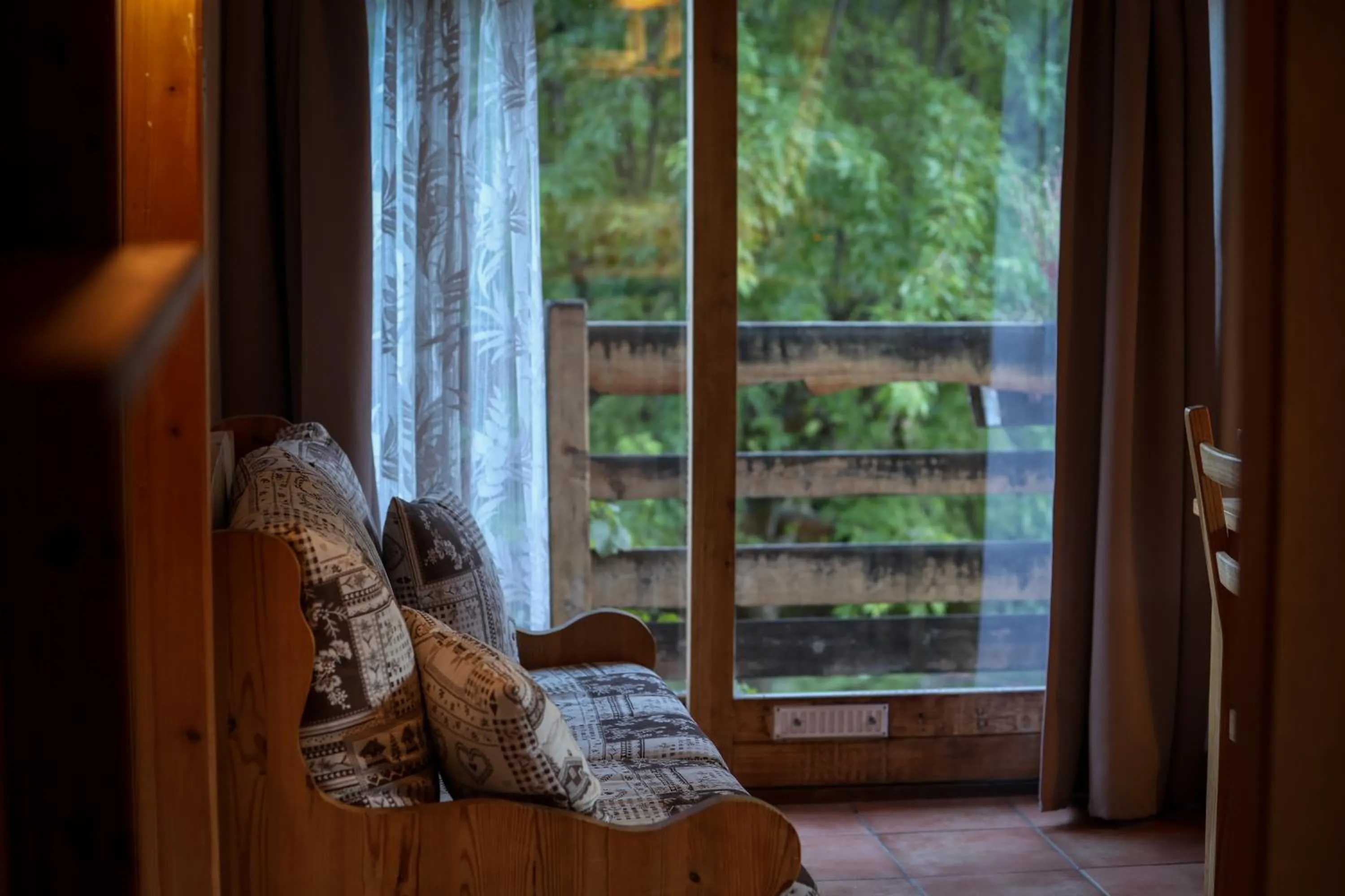 Living room in Hôtel Restaurant Gîtes Les 5 Saisons