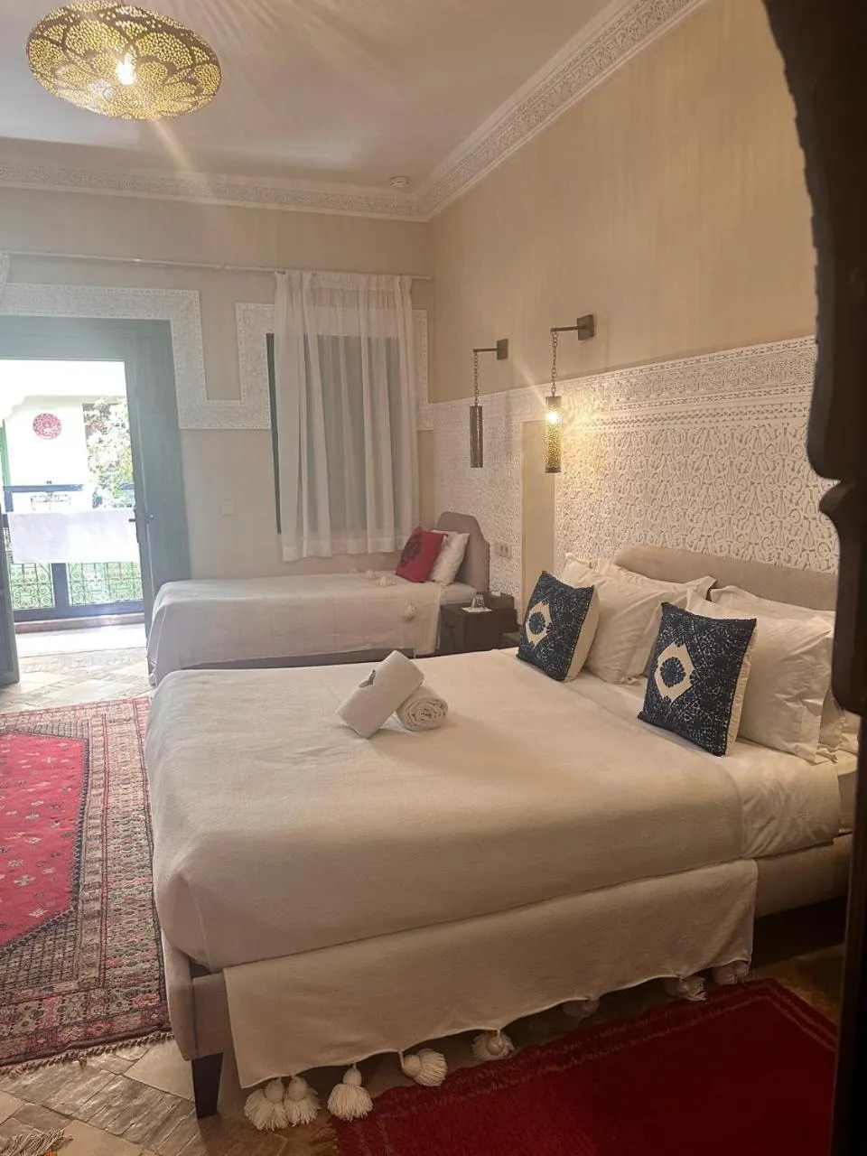 Photo of the whole room, Bed in Riad Dalla Santa