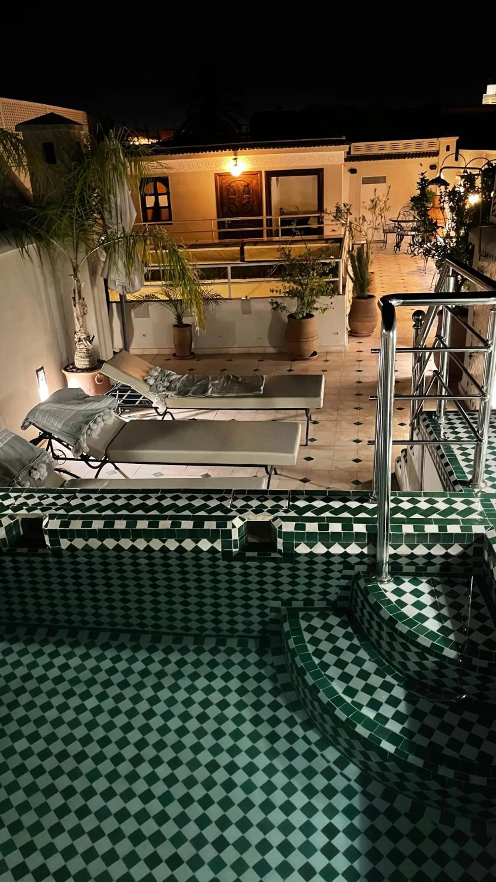 Swimming pool in Riad Dalla Santa