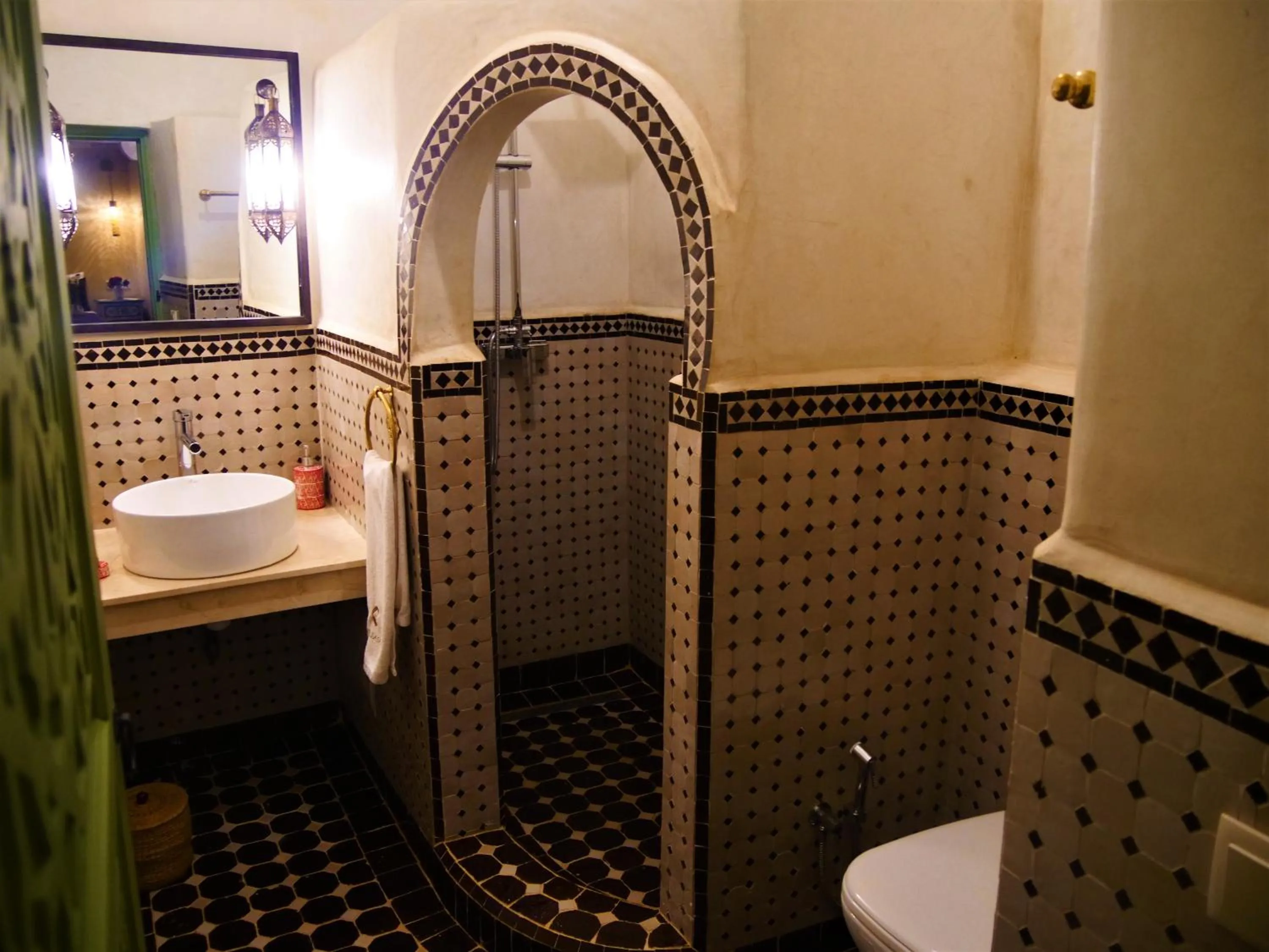 Bathroom in Riad Dalla Santa