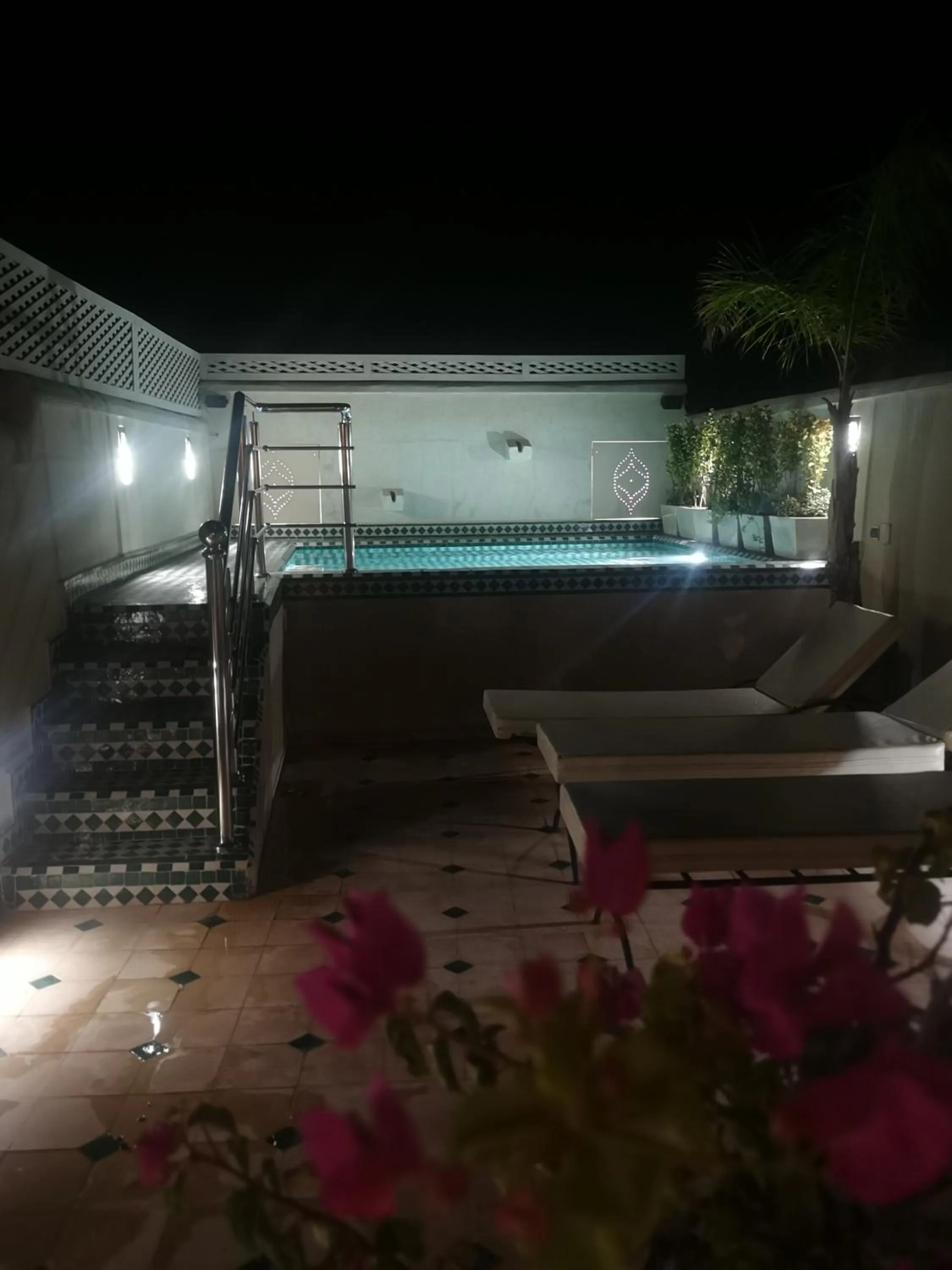 Swimming pool in Riad Dalla Santa