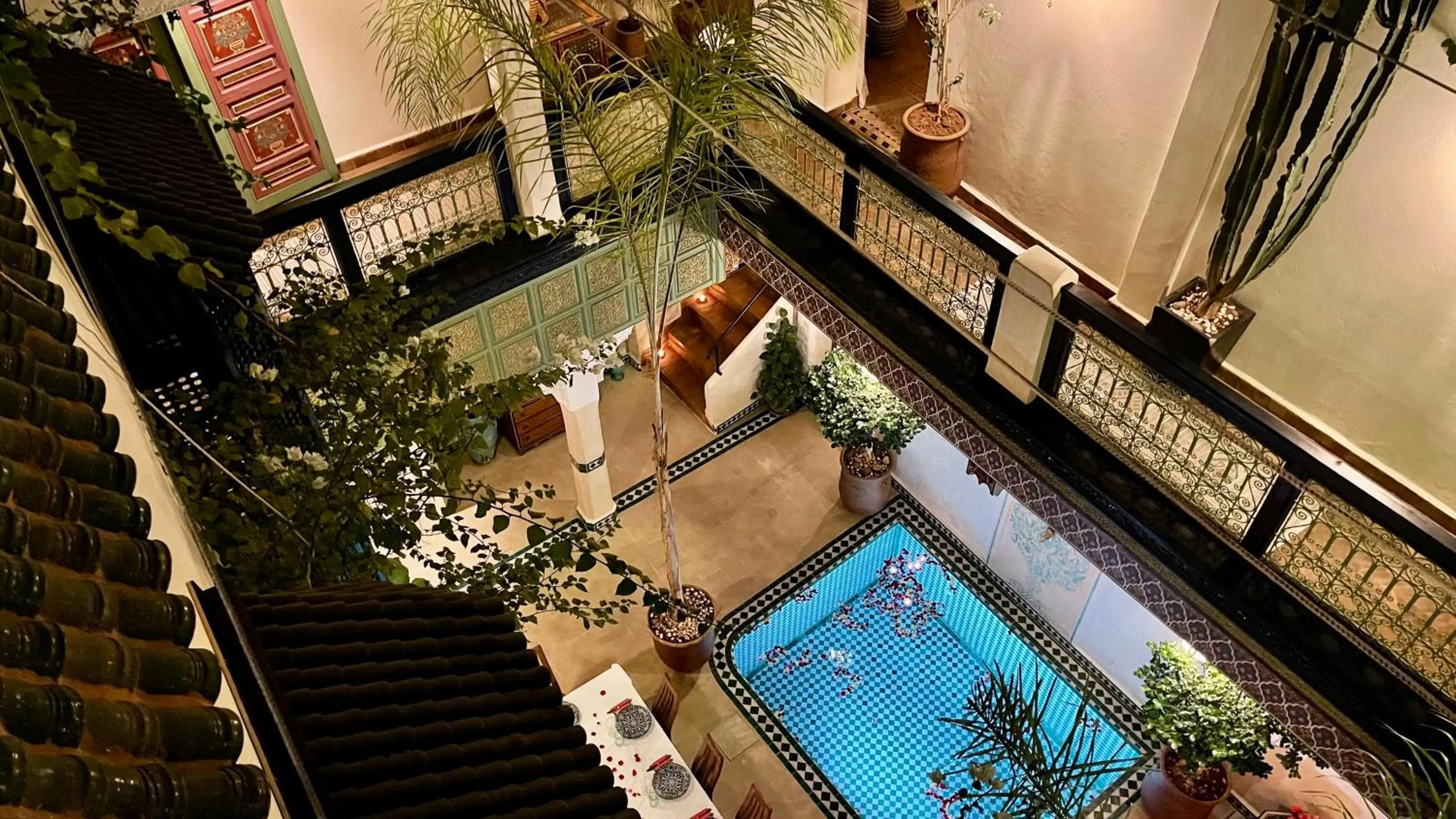 Swimming pool in Riad Dalla Santa