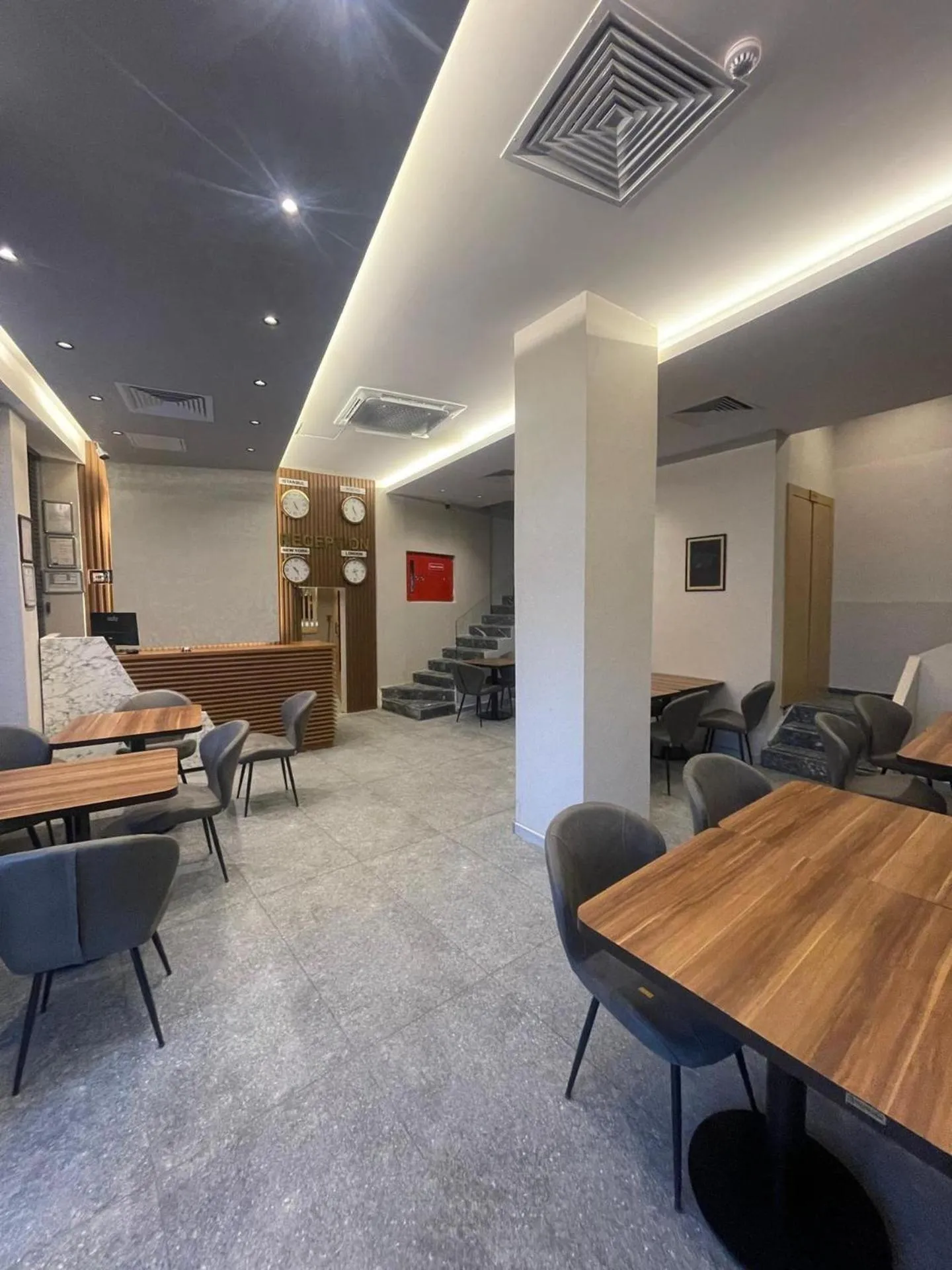 Lobby or reception in Utkubey Hotel