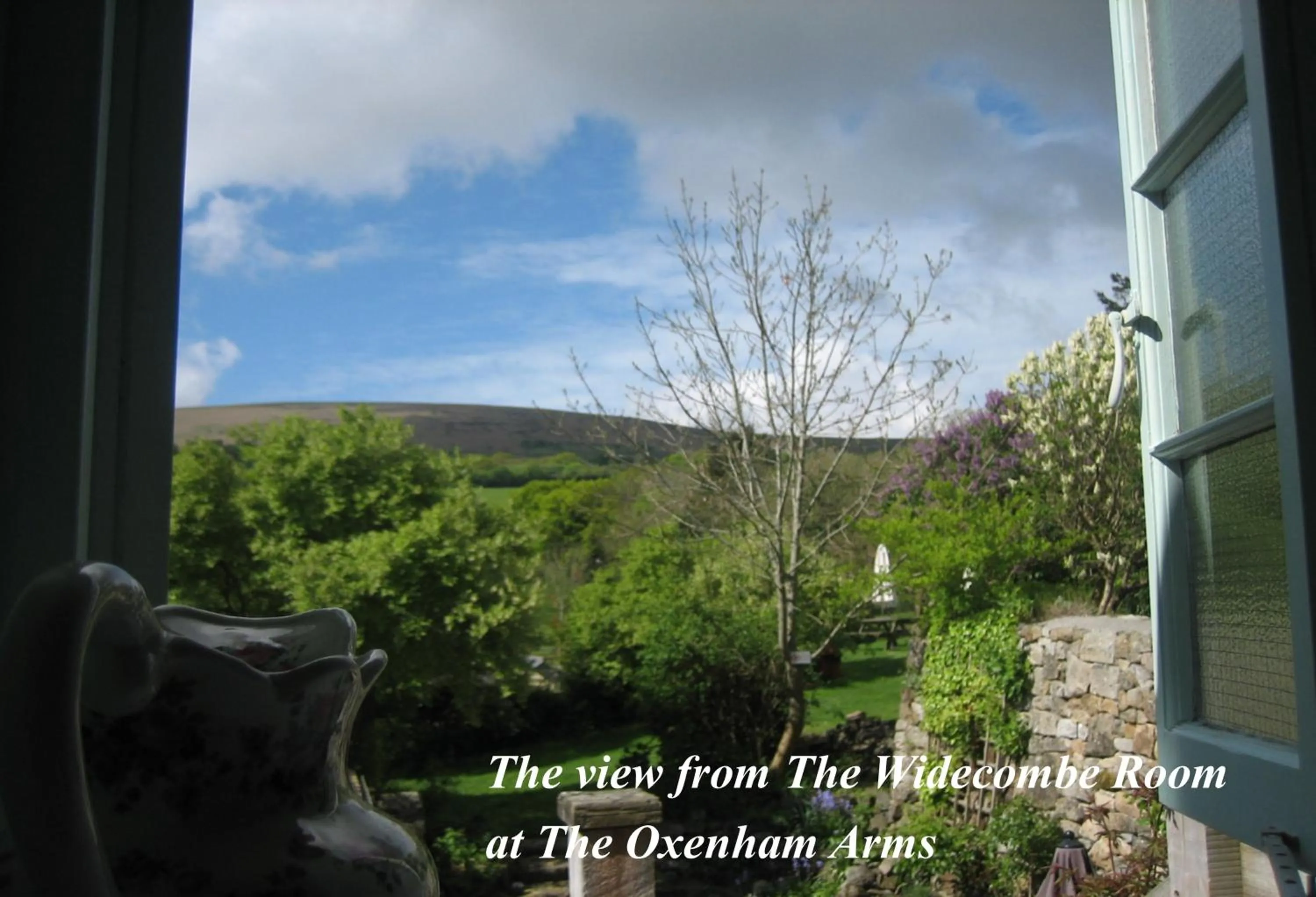 Mountain view in The Oxenham Arms Hotel Devon