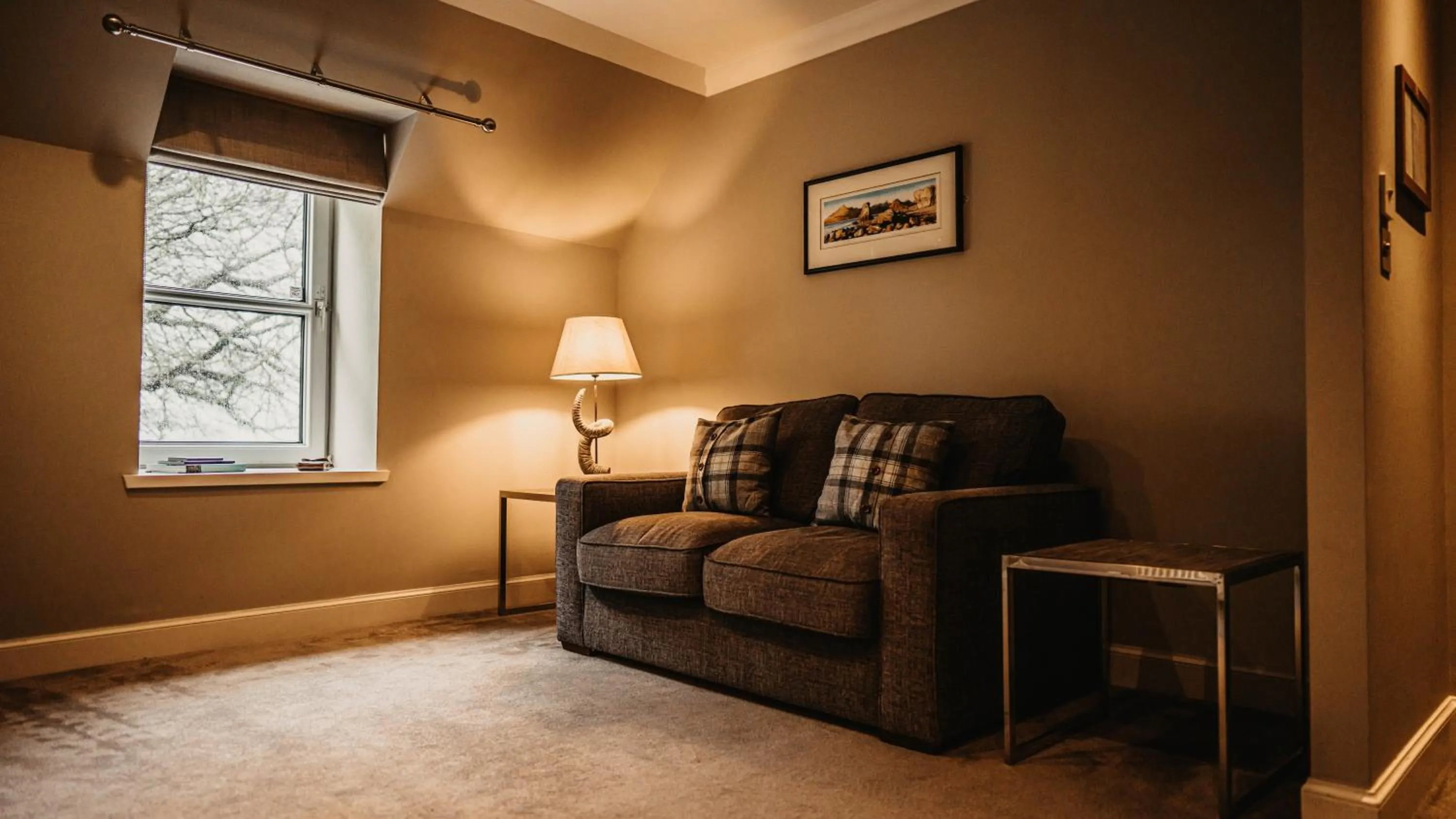 Seating area in Broadford Hotel