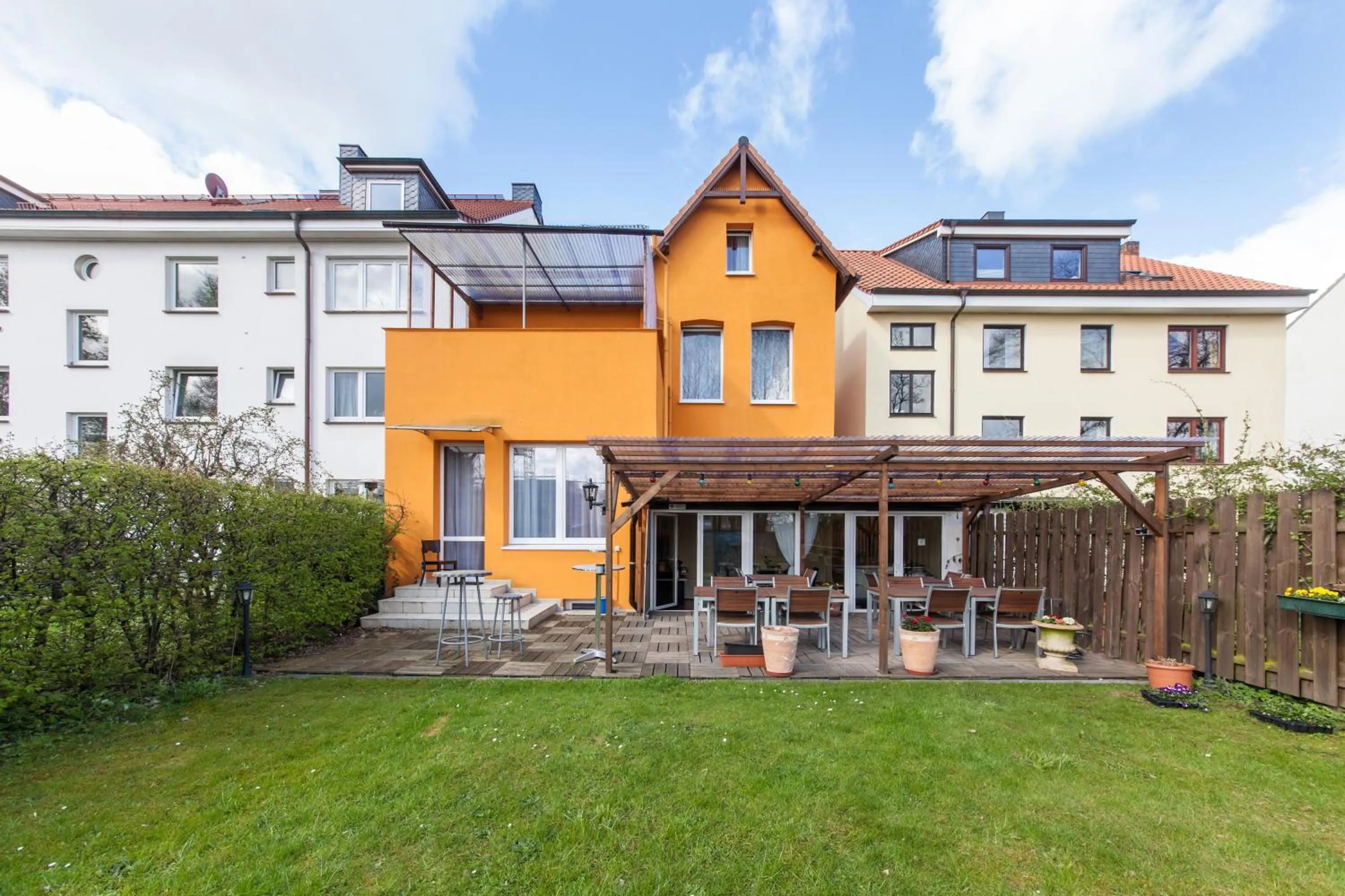 Garden in Hotel Marco Polo