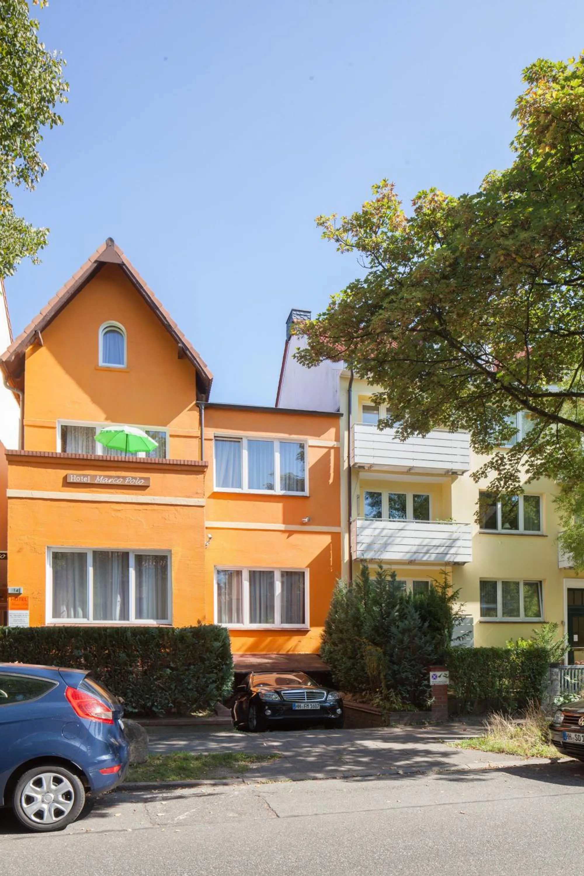 Facade/entrance in Hotel Marco Polo