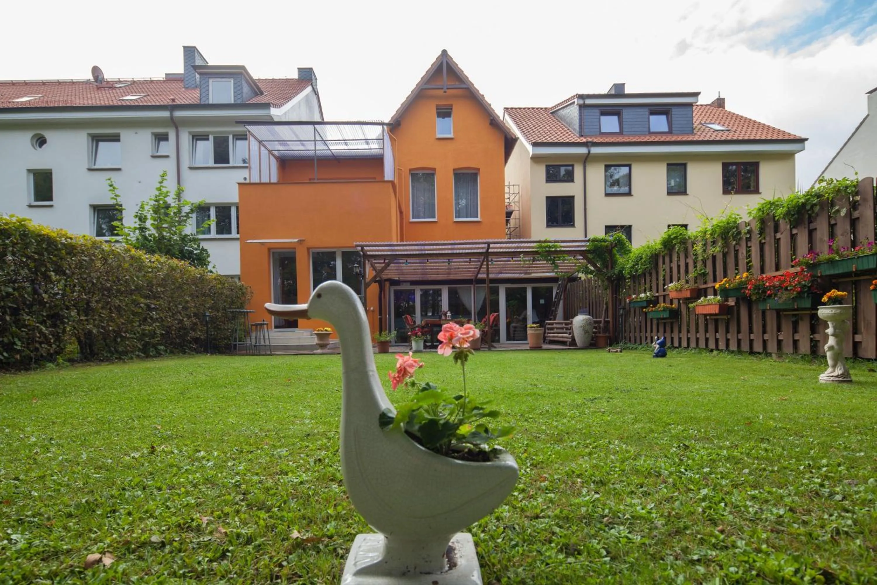 Garden in Hotel Marco Polo