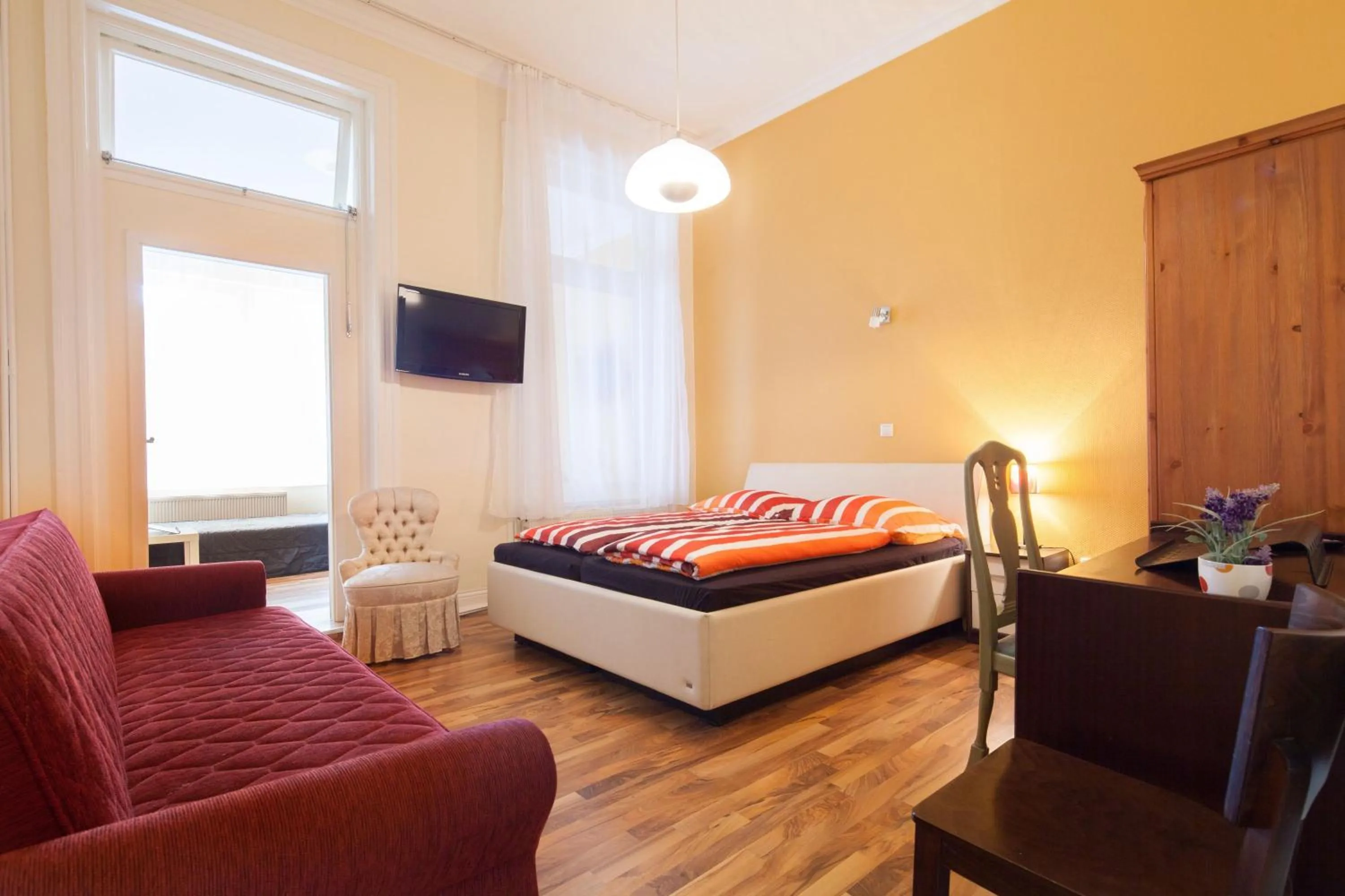 Bedroom, Bed in Hotel Marco Polo