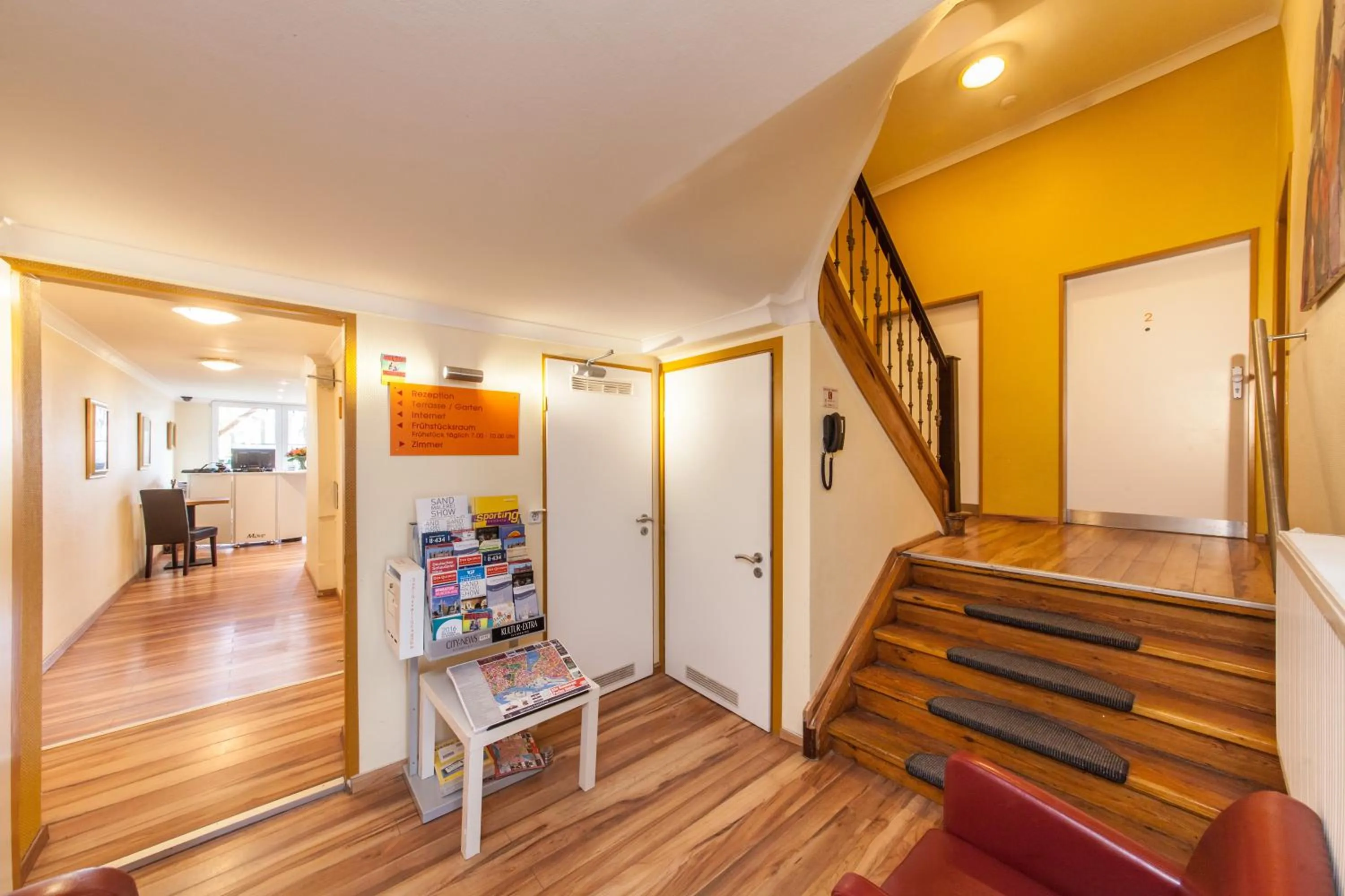 Lobby or reception in Hotel Marco Polo