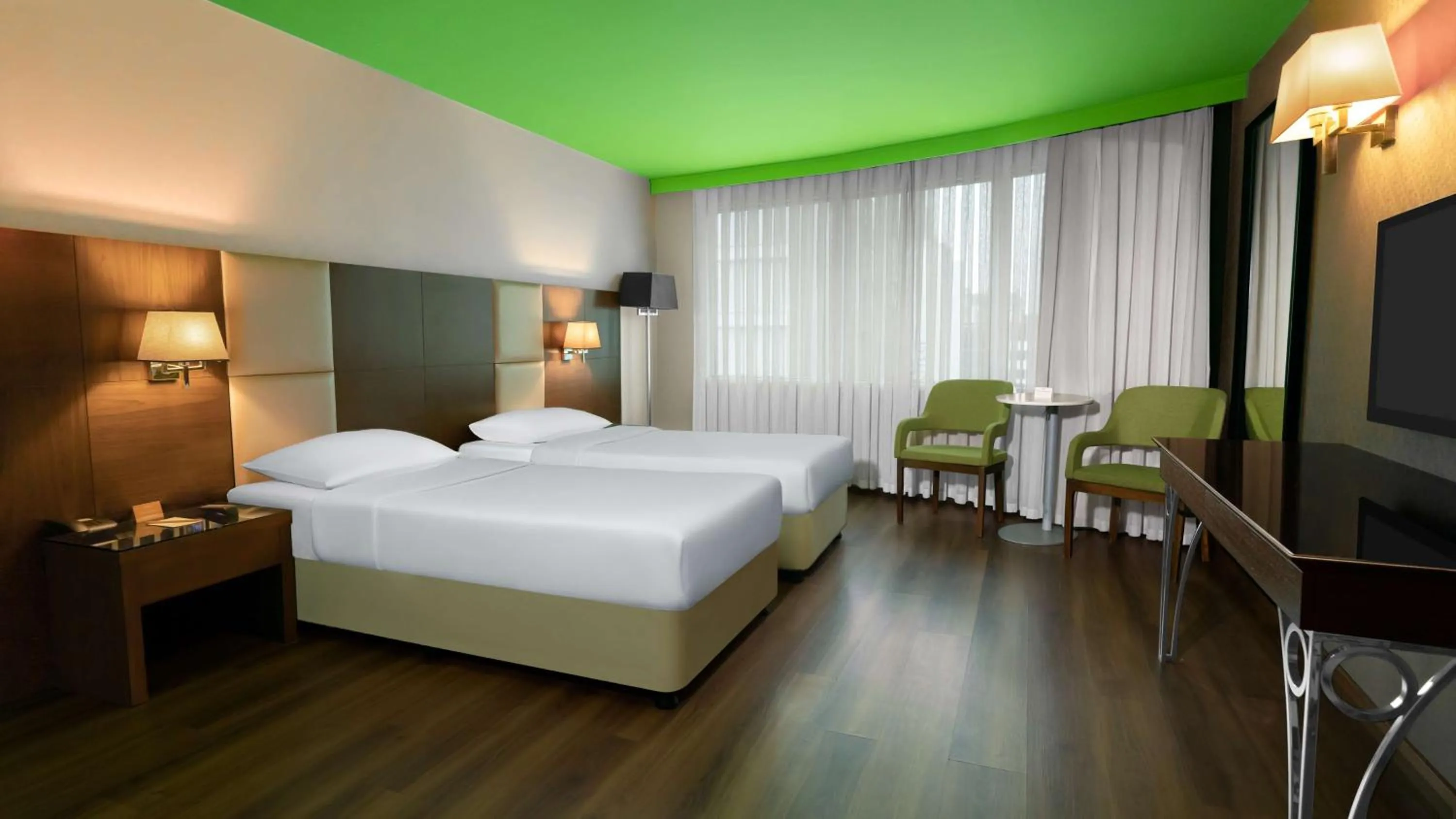 Bedroom, Bed in Park Inn by Radisson Istanbul Asia Kavacik