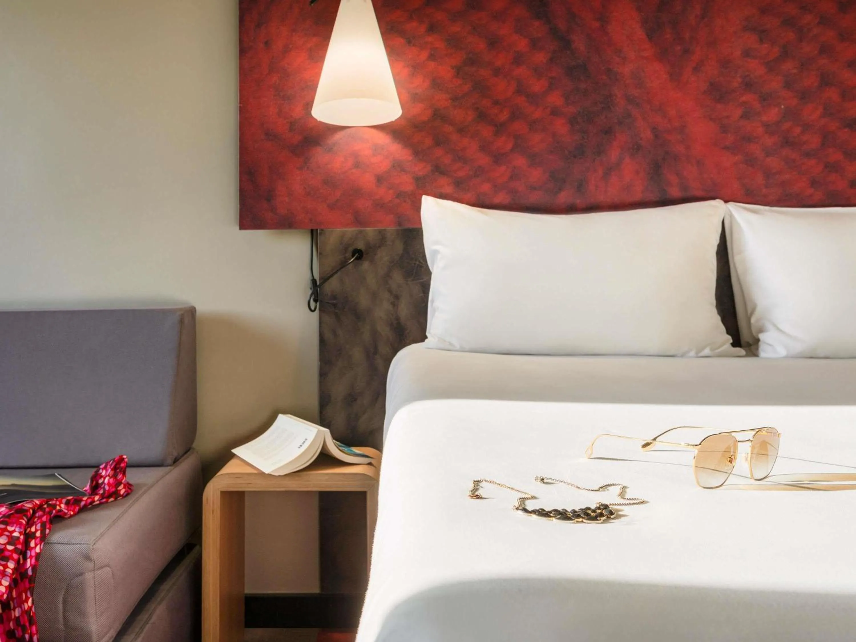 Bedroom, Bed in Ibis Marne la Vallée Noisy