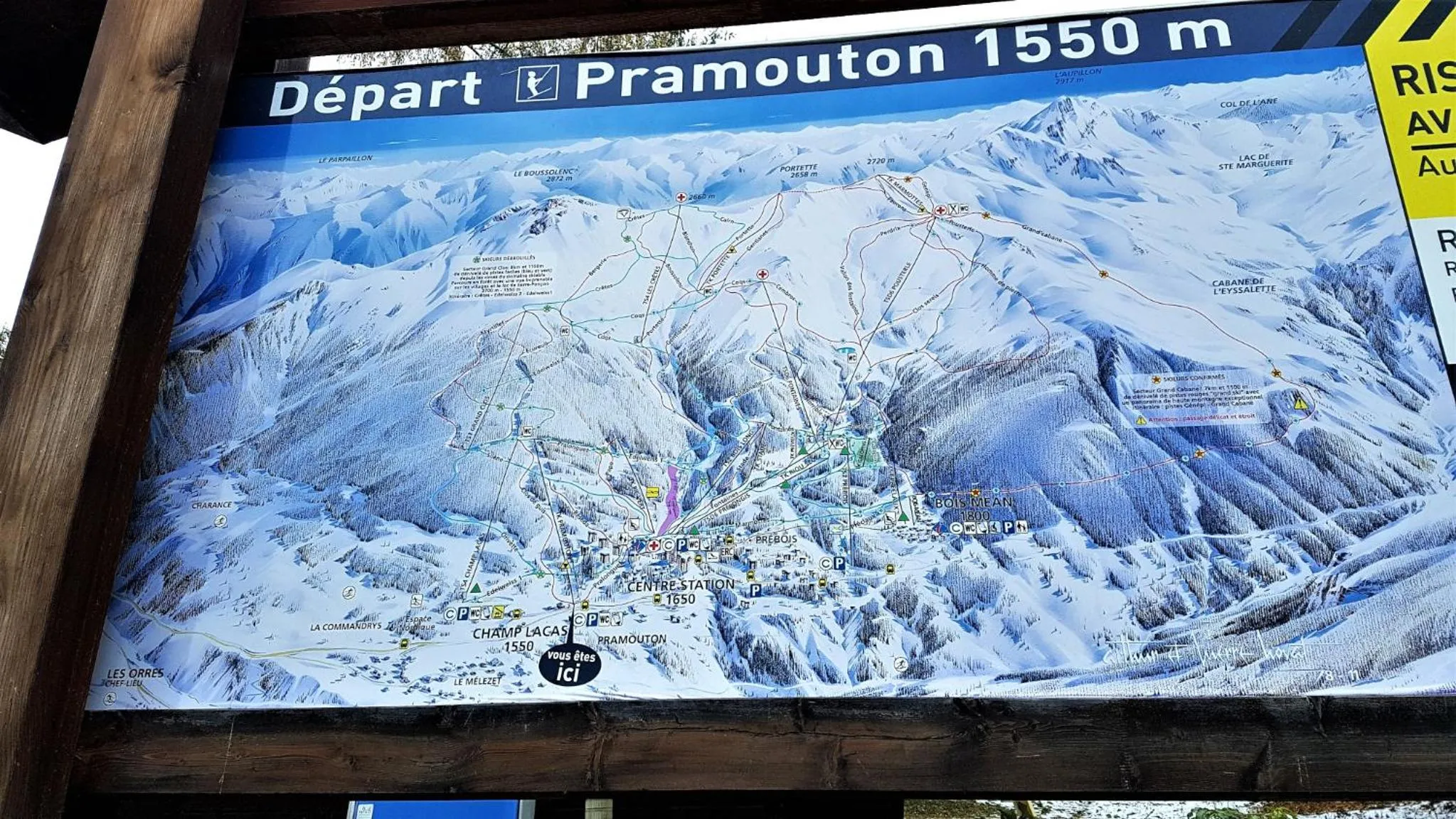 Skiing in LA JARBELLE - Gîte et Spa